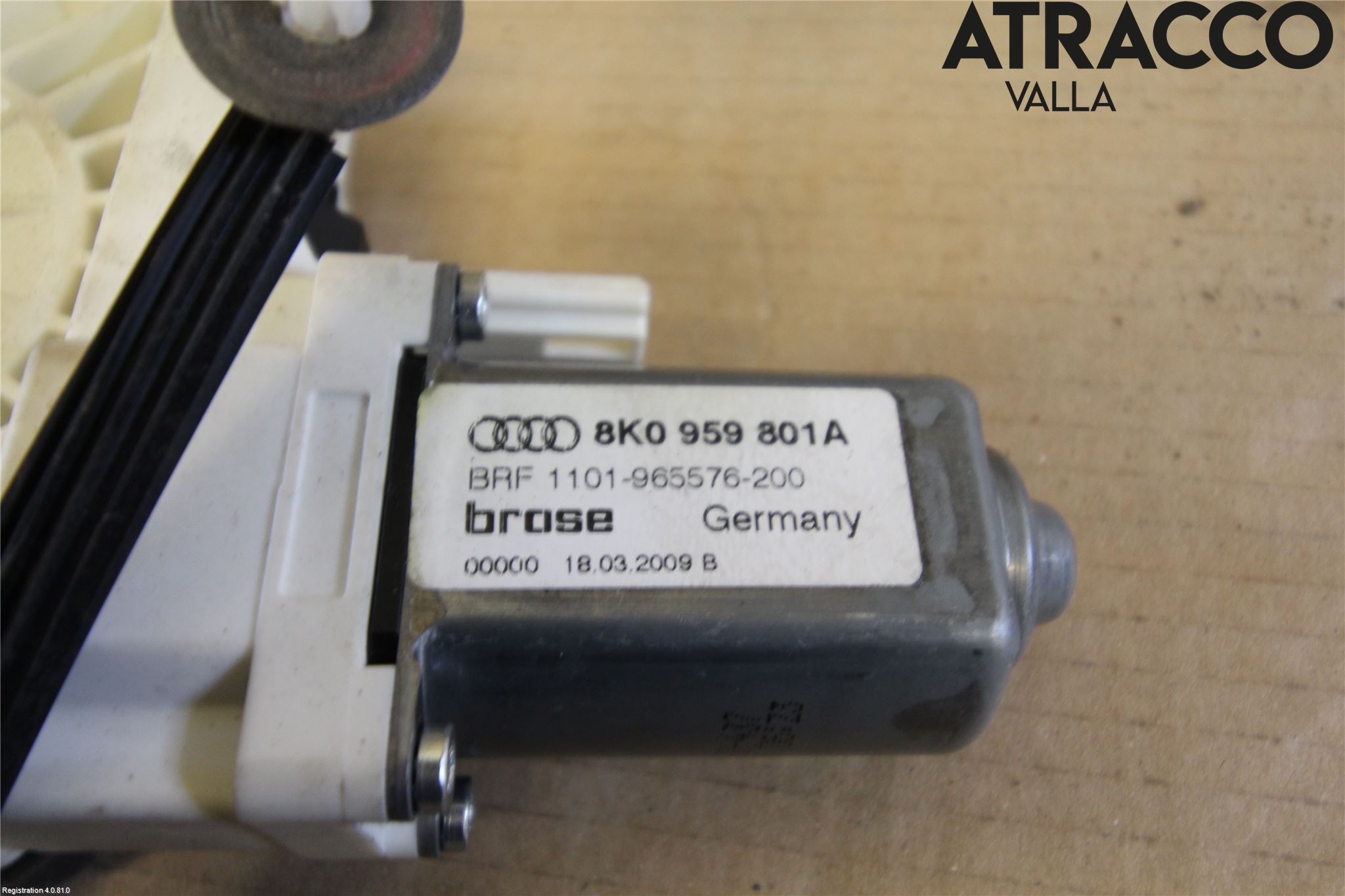 Audi A4/S4 08-11 Vindusheis El Komp