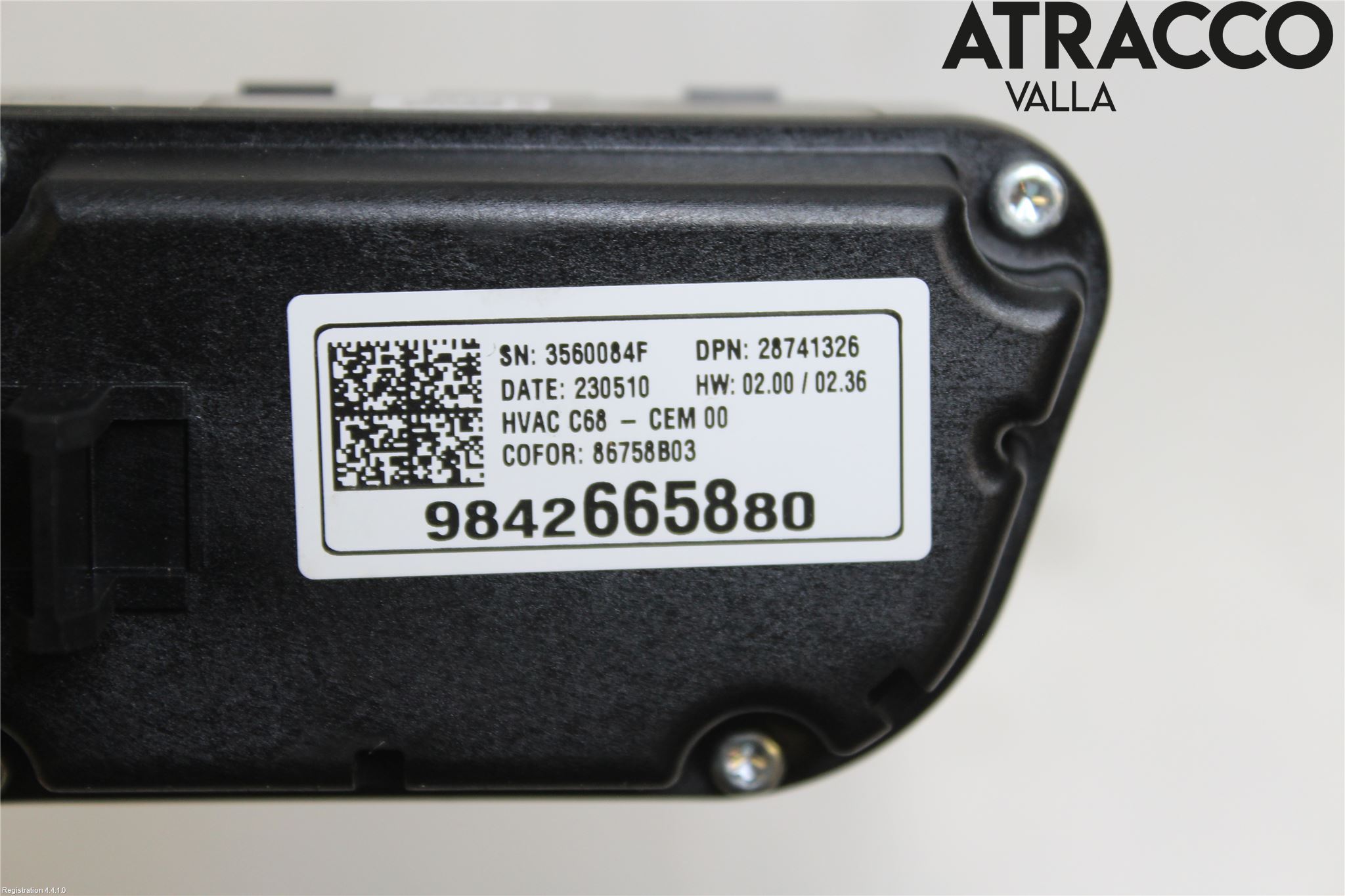 Opel MOKKA 21- Varme Ac Betjening-Display