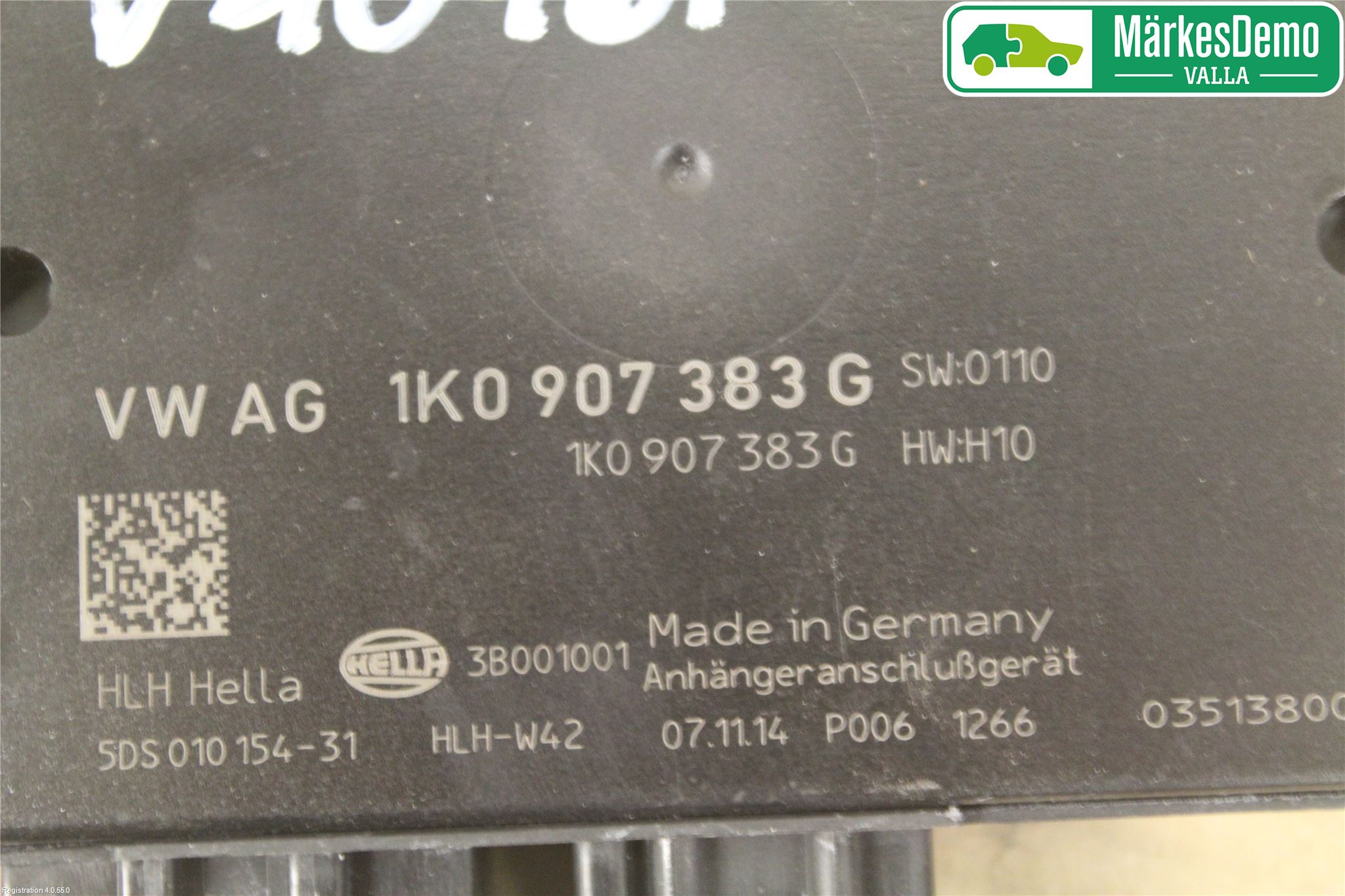 Volkswagen VW TIGUAN 07-16 Styreenhet Tilhengerfeste