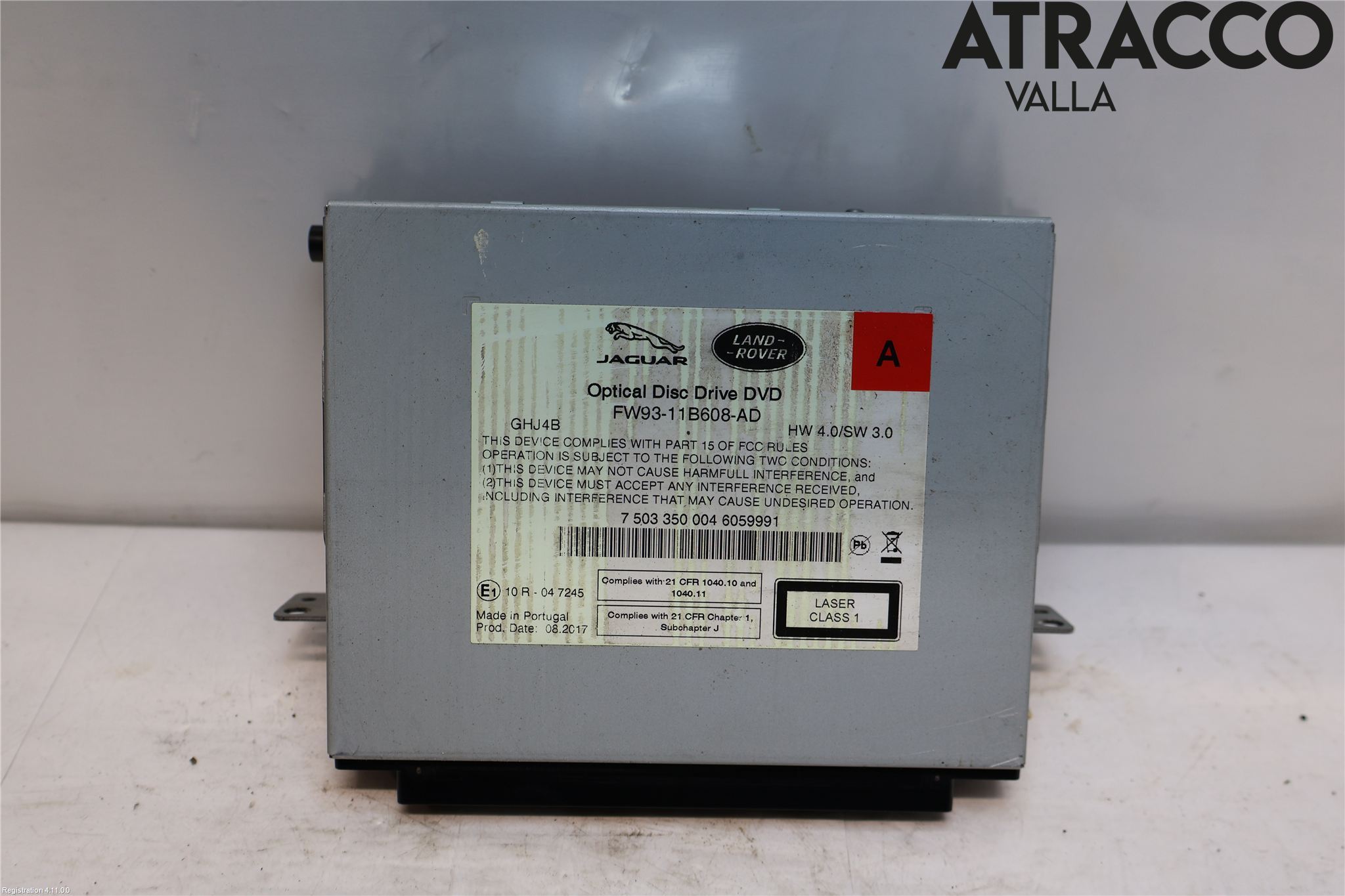 Jaguar XE (X760) 15-24 Stereo Radio Med Cd