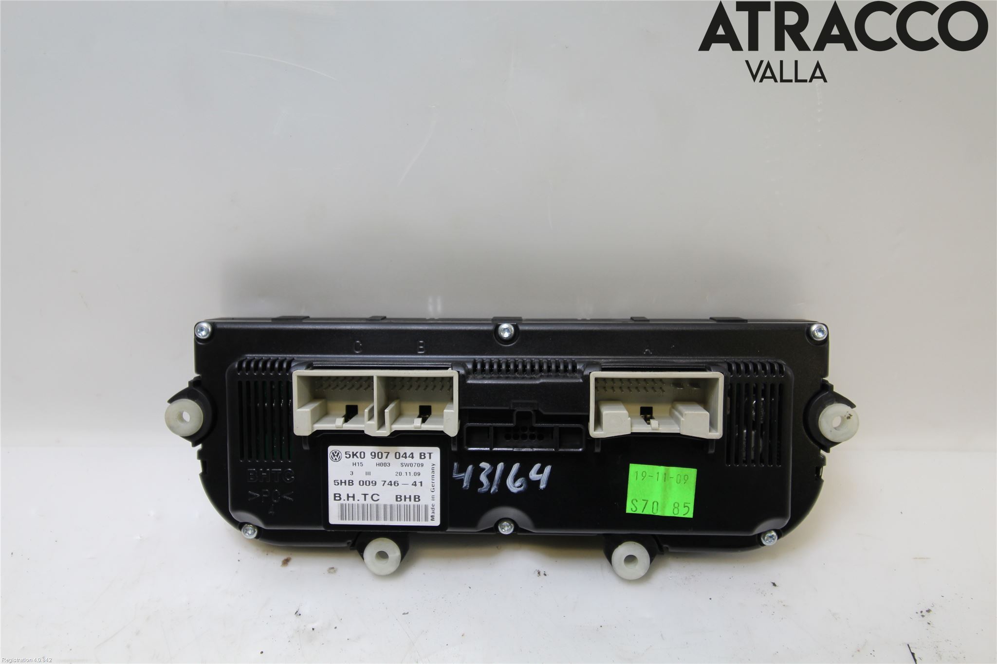 Volkswagen VW PASSAT 05-11 Varme Ac Betjening-Display