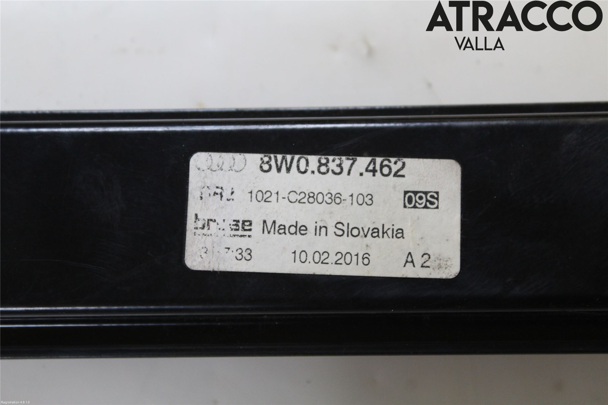 Audi A4/S4 B9 16-19 Vindusheis El Komp
