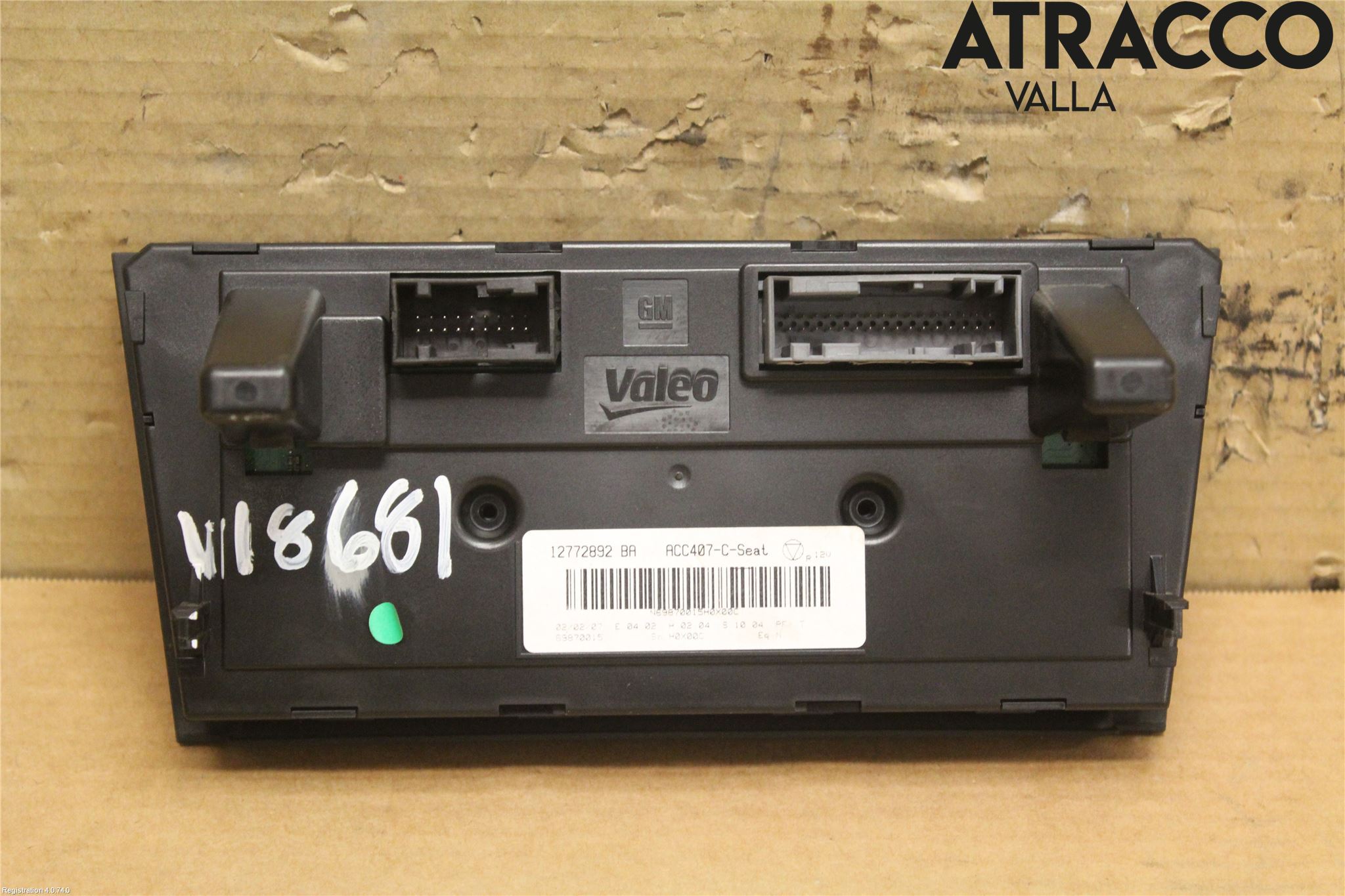 Saab 9-3 VER 2 Varme Ac Betjening-Display