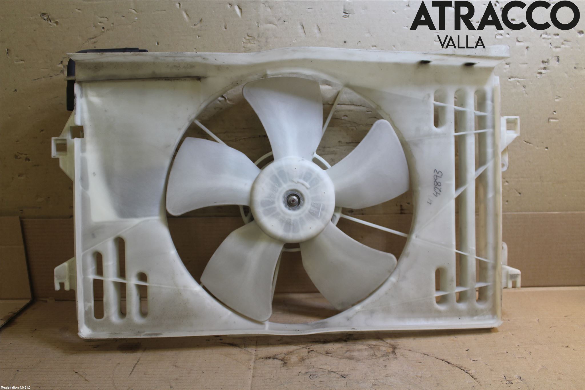 Toyota COROLLA VERSO 04-07 Kjølevifte-Radiator Hus-Kåpe