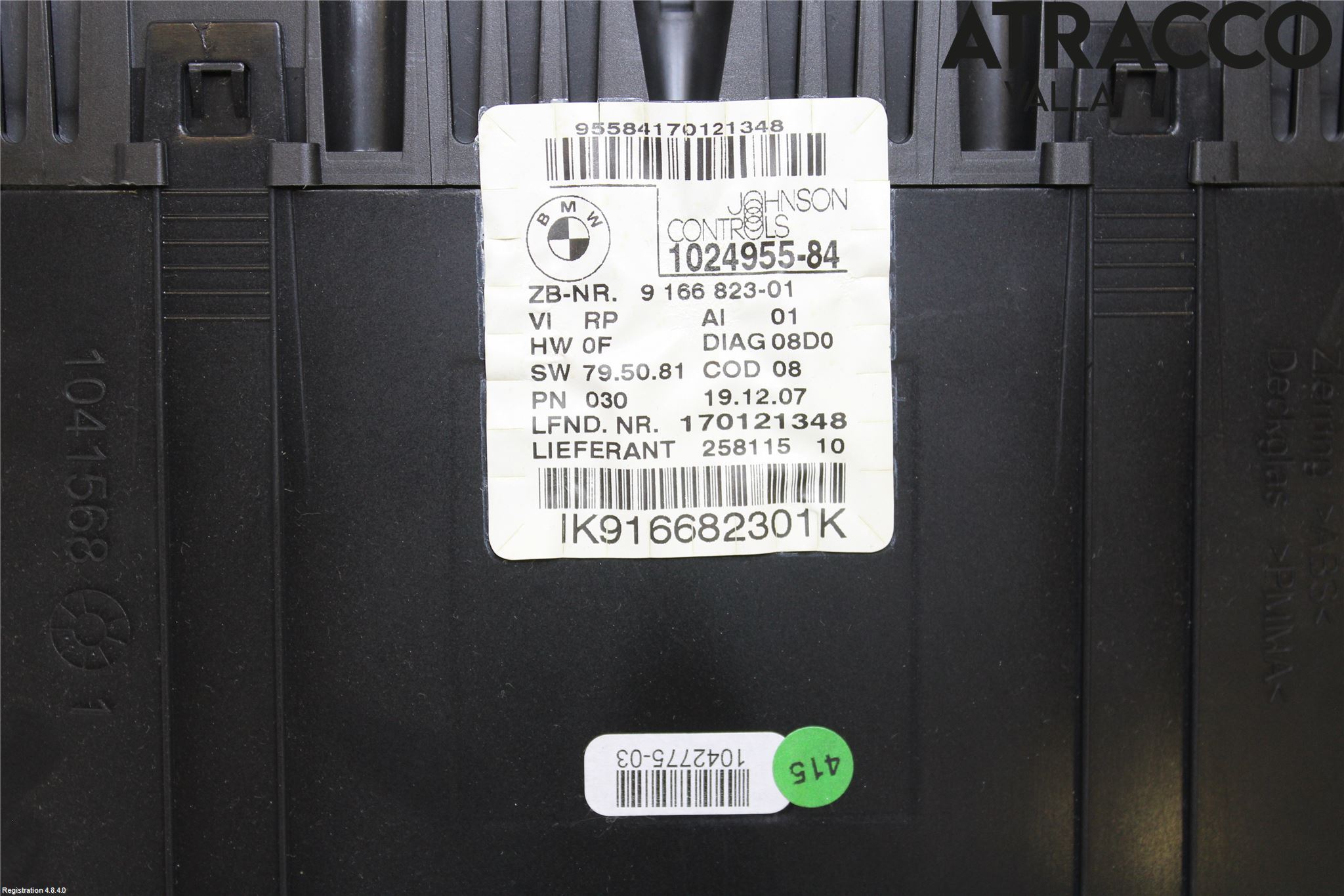 BMW 1 E87/81 5D/3D 03-11 Instr Kombinert