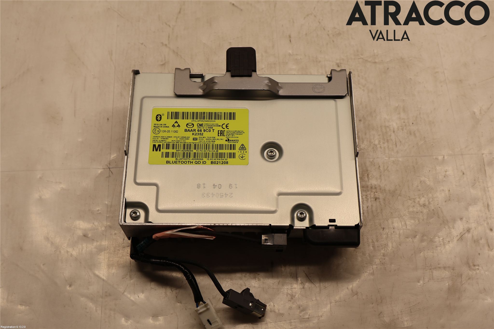 Mazda CX-3 Stereo Radio Med Cd