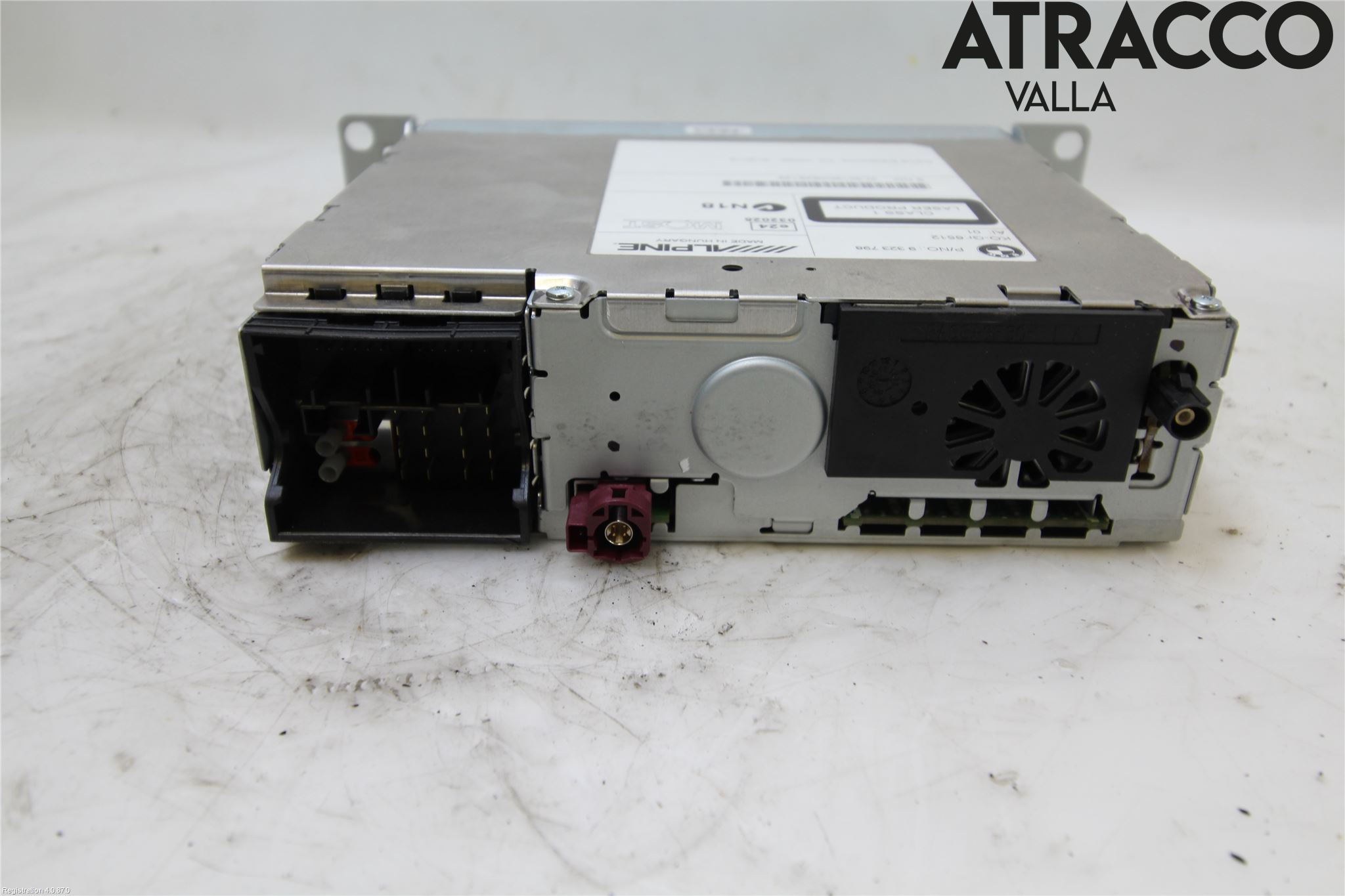 BMW 5 F10/F11/F18 09-17 Stereo Radio Med Cd