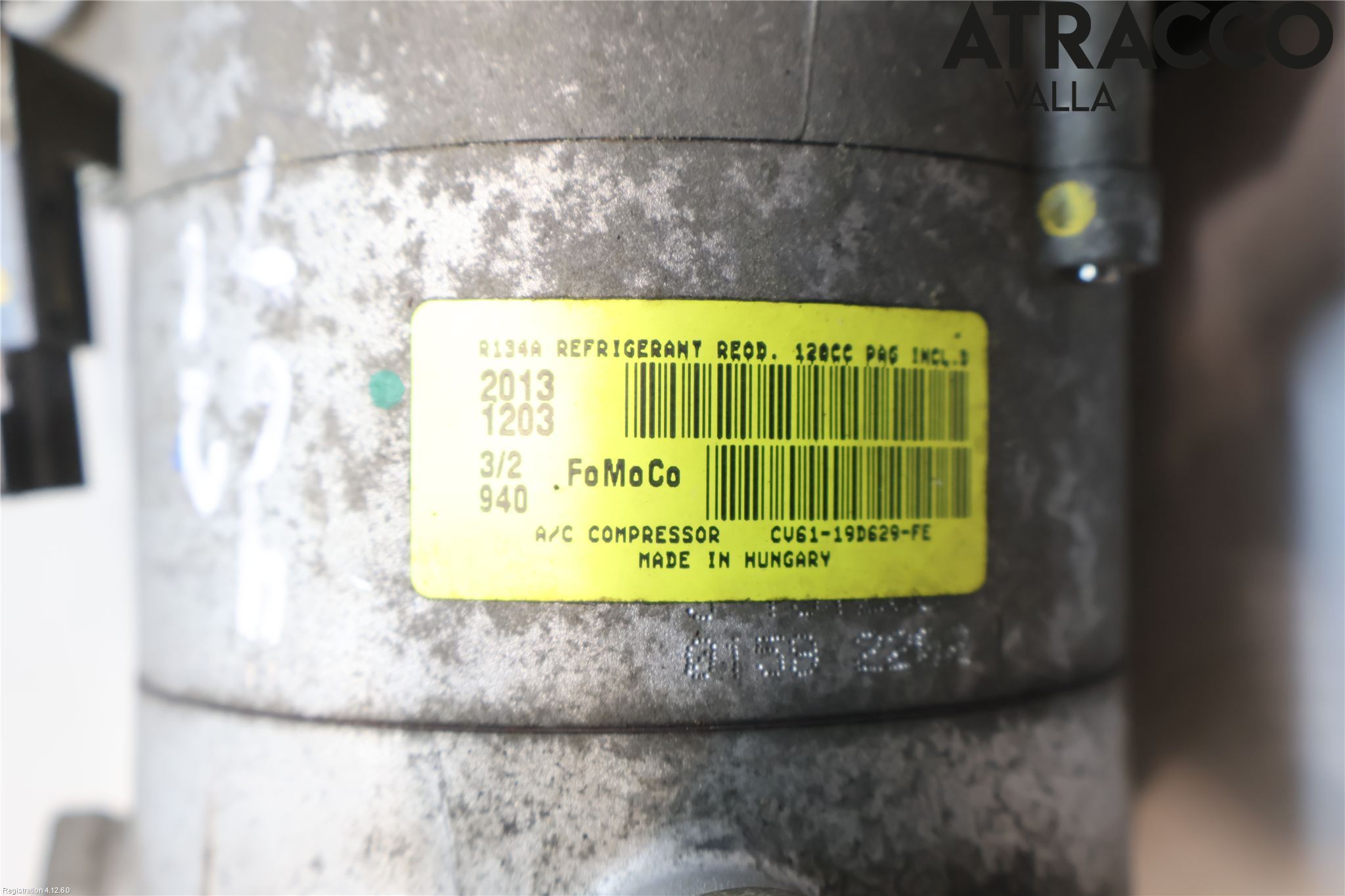 Ford FOCUS 11-14 Varme Ac Kompressor