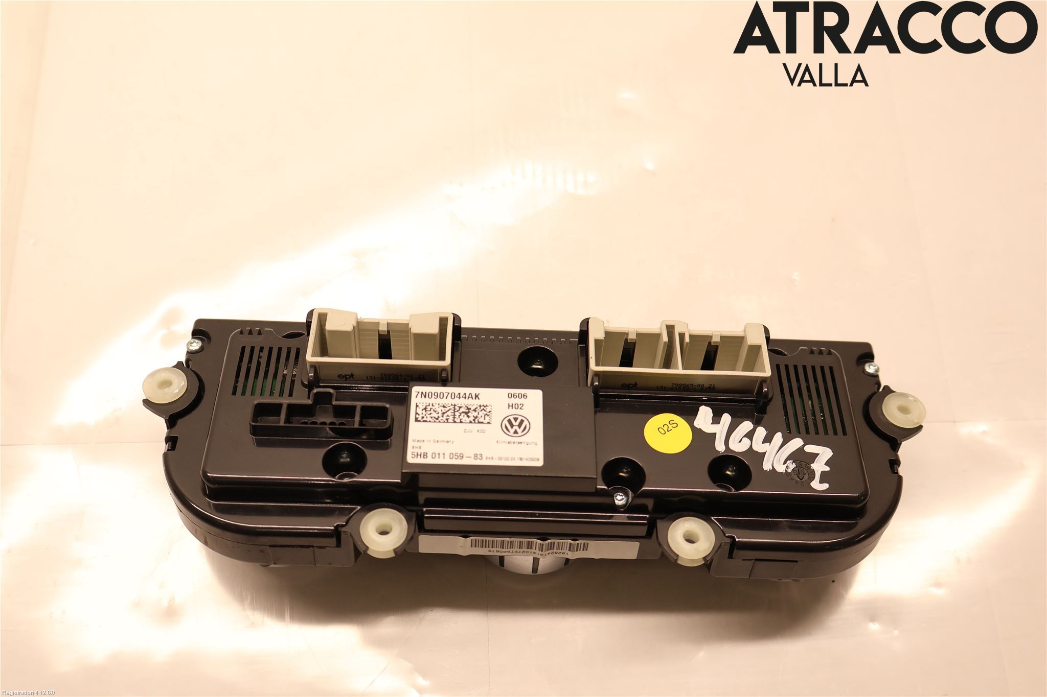 Volkswagen VW SHARAN 11- Varmeapparat Panel(Regulering)