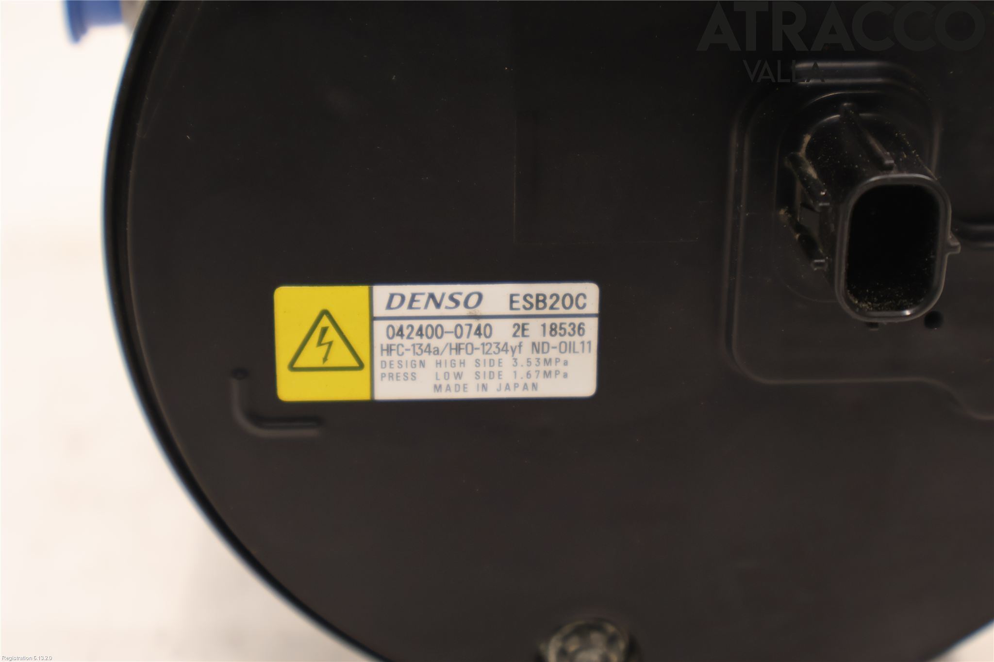 Toyota YARIS XP21 20- Varme Ac Kompressor