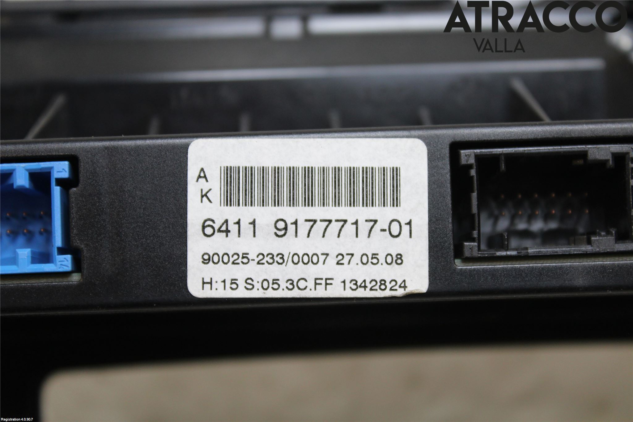BMW 5 E60/61 Sed/Tou 02-10 Varme Ac Betjening-Display