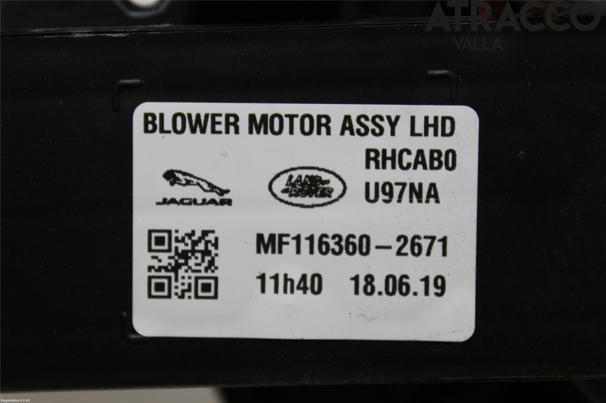 Jaguar XF (X260) 16-24 Varme Ac Varmeapparatvifte