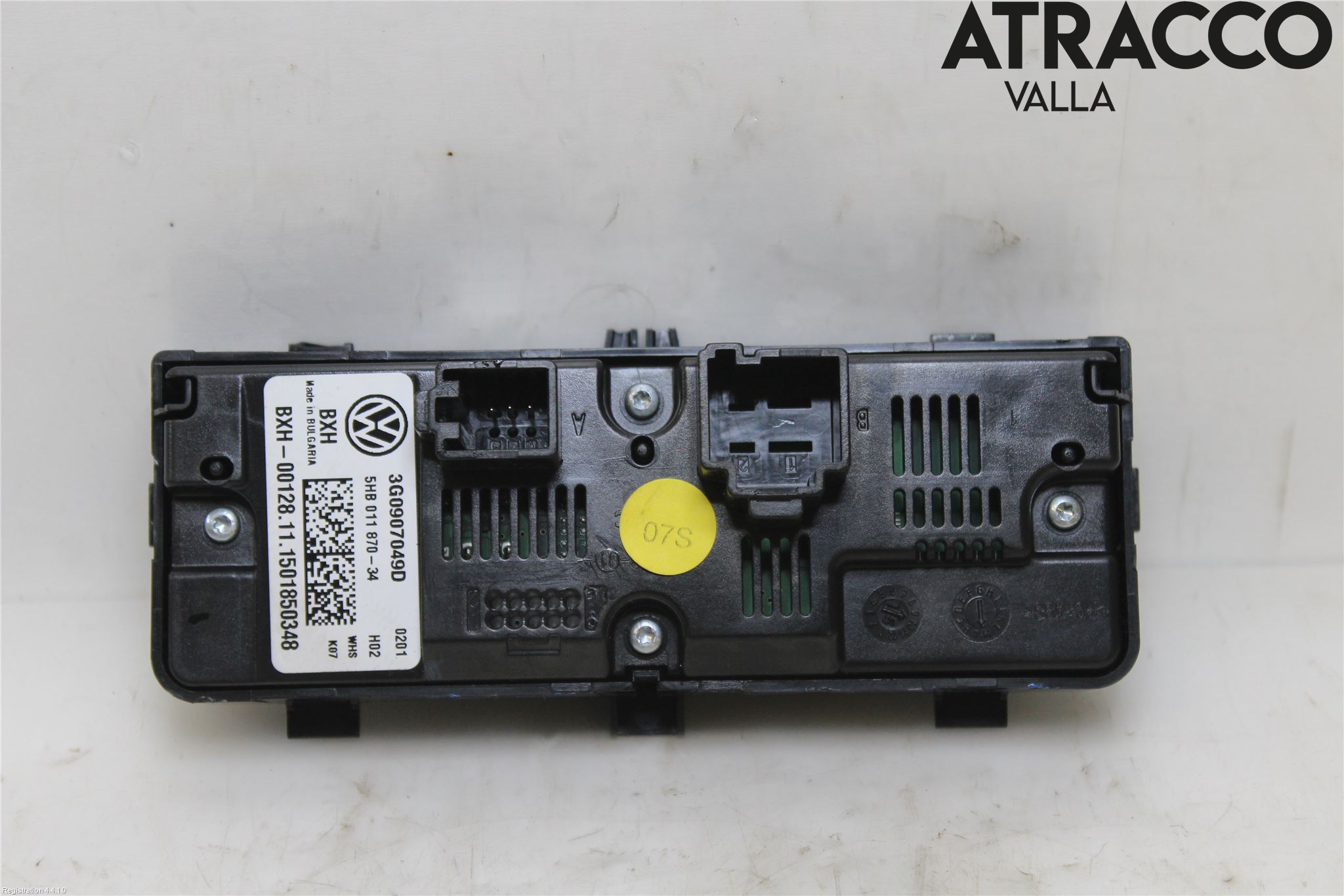Volkswagen VW PASSAT 15-19 Varmeapparat Panel(Regulering)