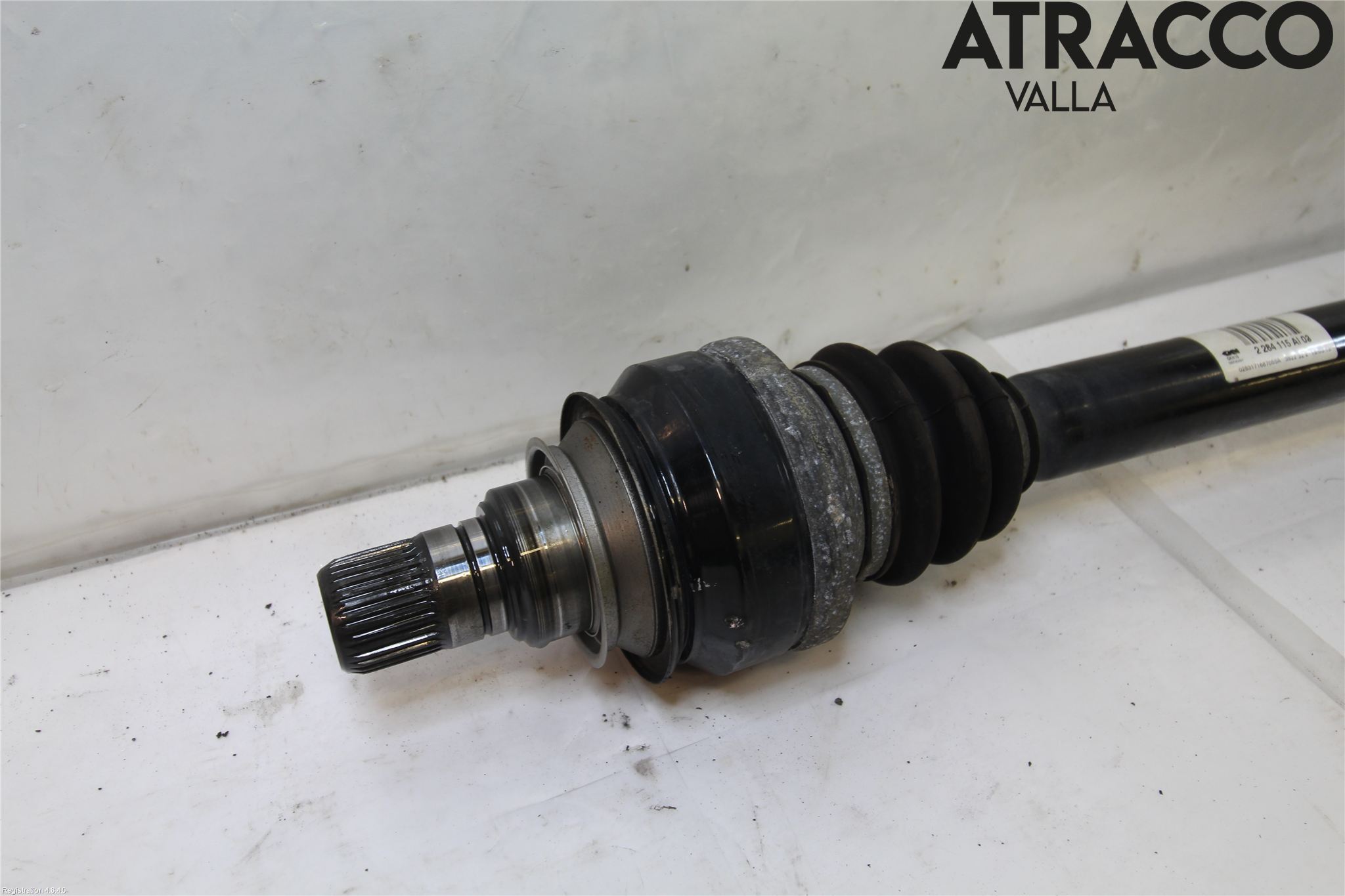 BMW 5 F10/F11/F18 09-17 Drivaksel Bak Kompl Venstre