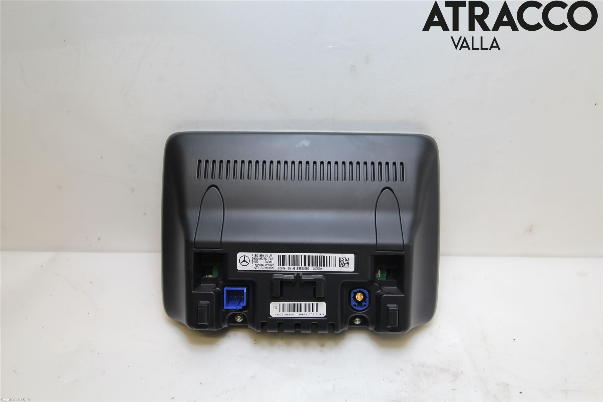 Mercedes-Benz MB CLA-KLASS (C117/X117) 13-19 Instr Skjerm Dvd-Gps-Ac-Tlf