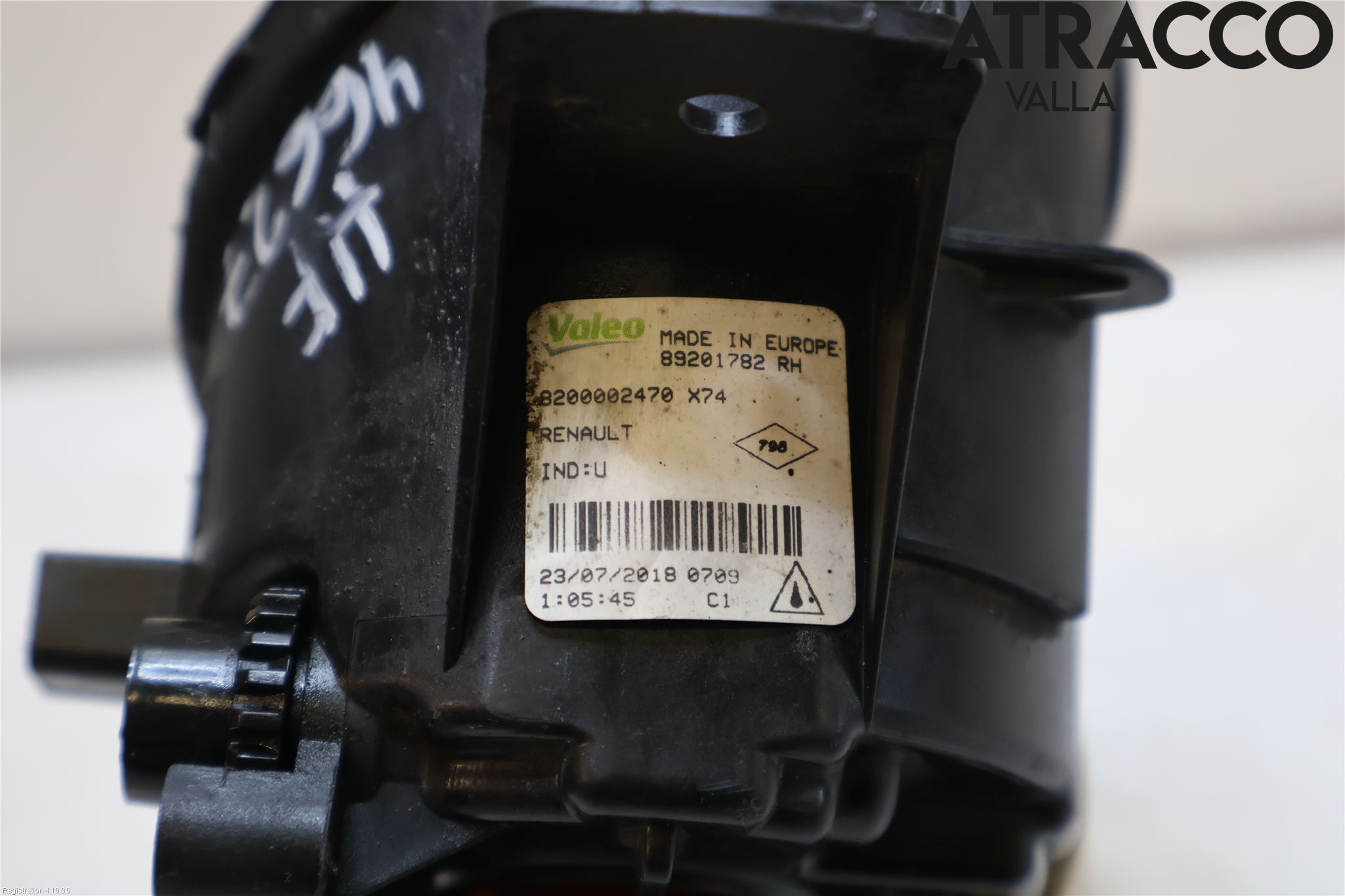 Renault CLIO III  09-12 Frontlykt-Kurve-Tåkelys