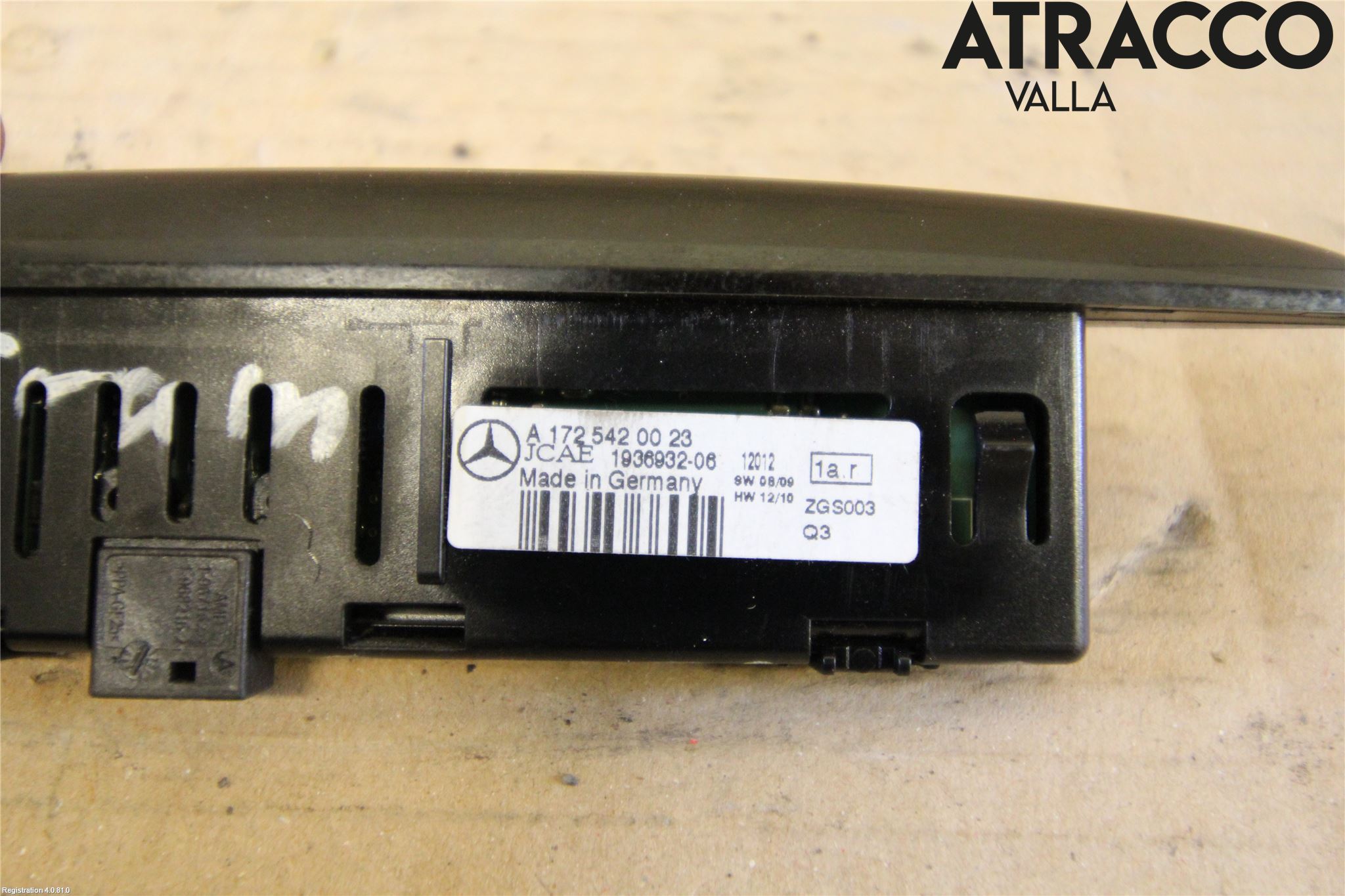 Mercedes-Benz MB B-KLASS (W246/W242) 12-19 Styreenhet Parkering