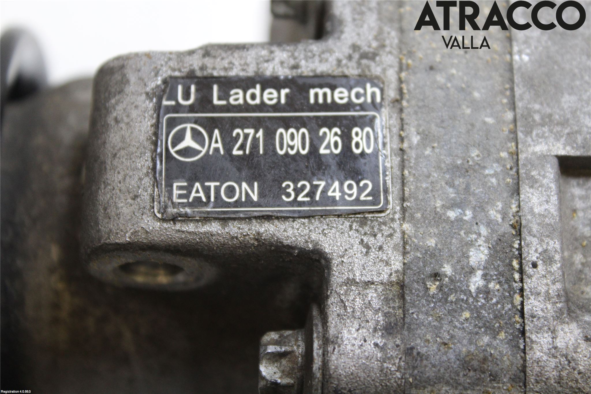 Mercedes-Benz MB C-KLASS (W204) 07-15 Kompressor Reimdrevet