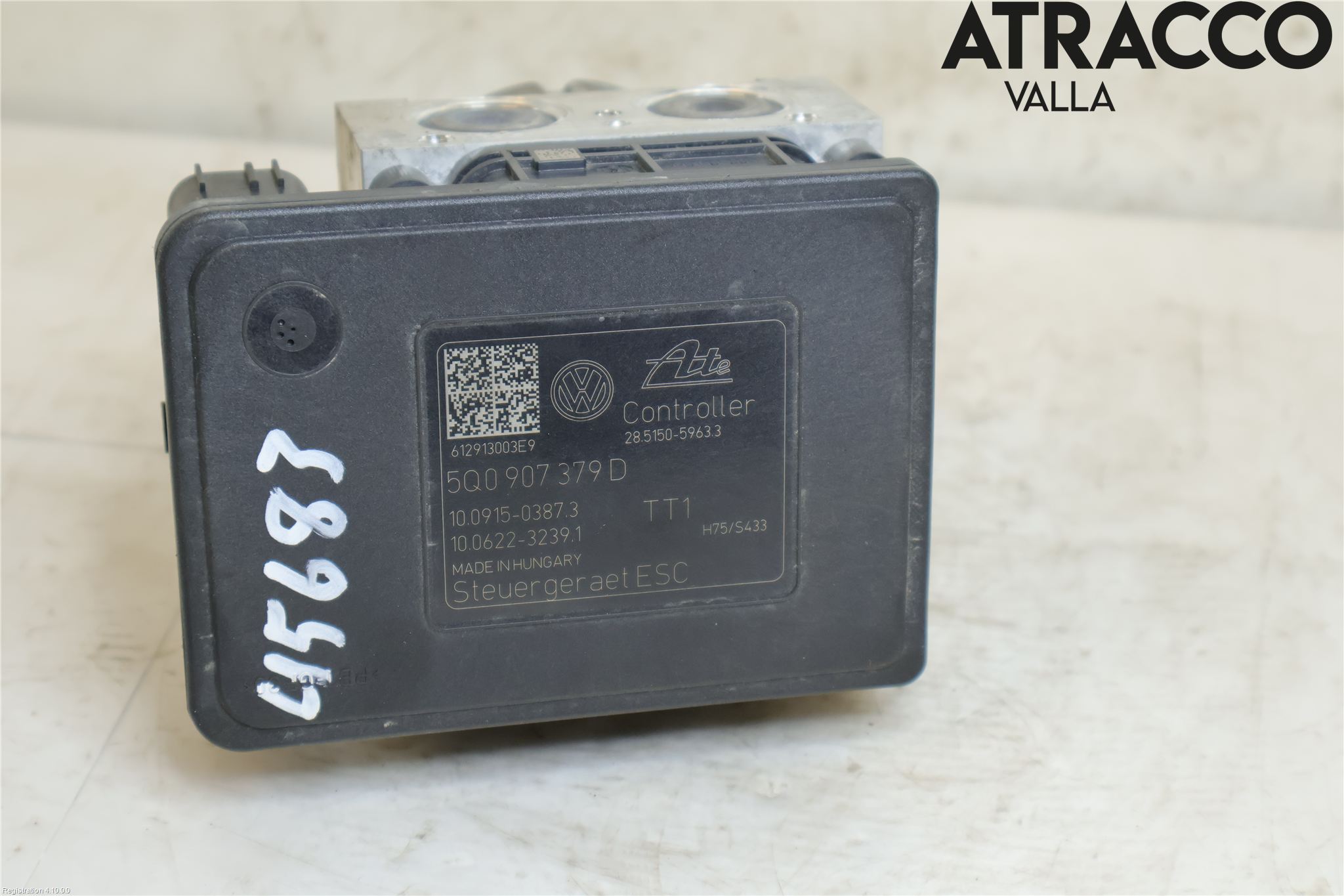 Volkswagen VW GOLF / E-GOLF VII 13-20 Abs Hydraulikkaggregat