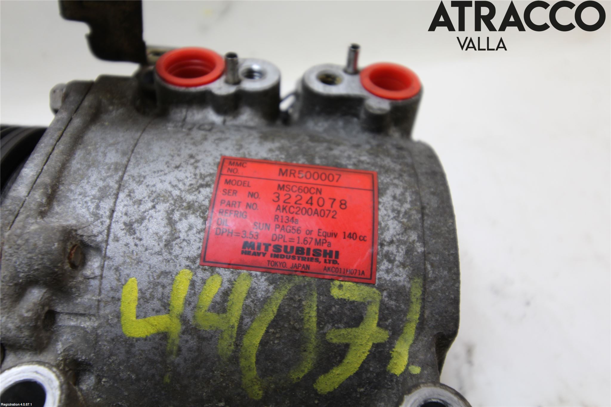 Mitsubishi CARISMA 00-04 Varme Ac Kompressor