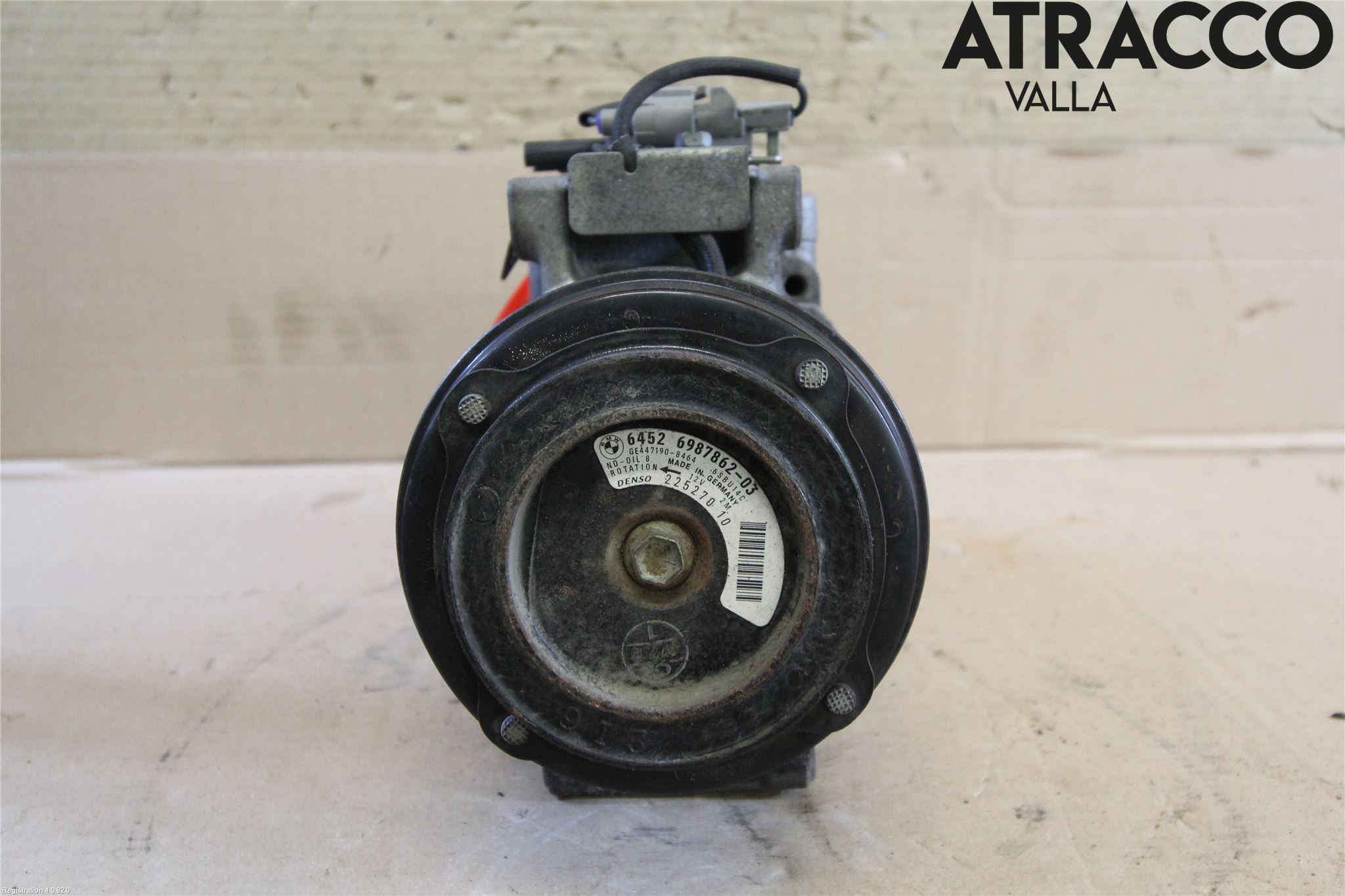 BMW 5 E60/61 Sed/Tou 02-10 Varme Ac Kompressor