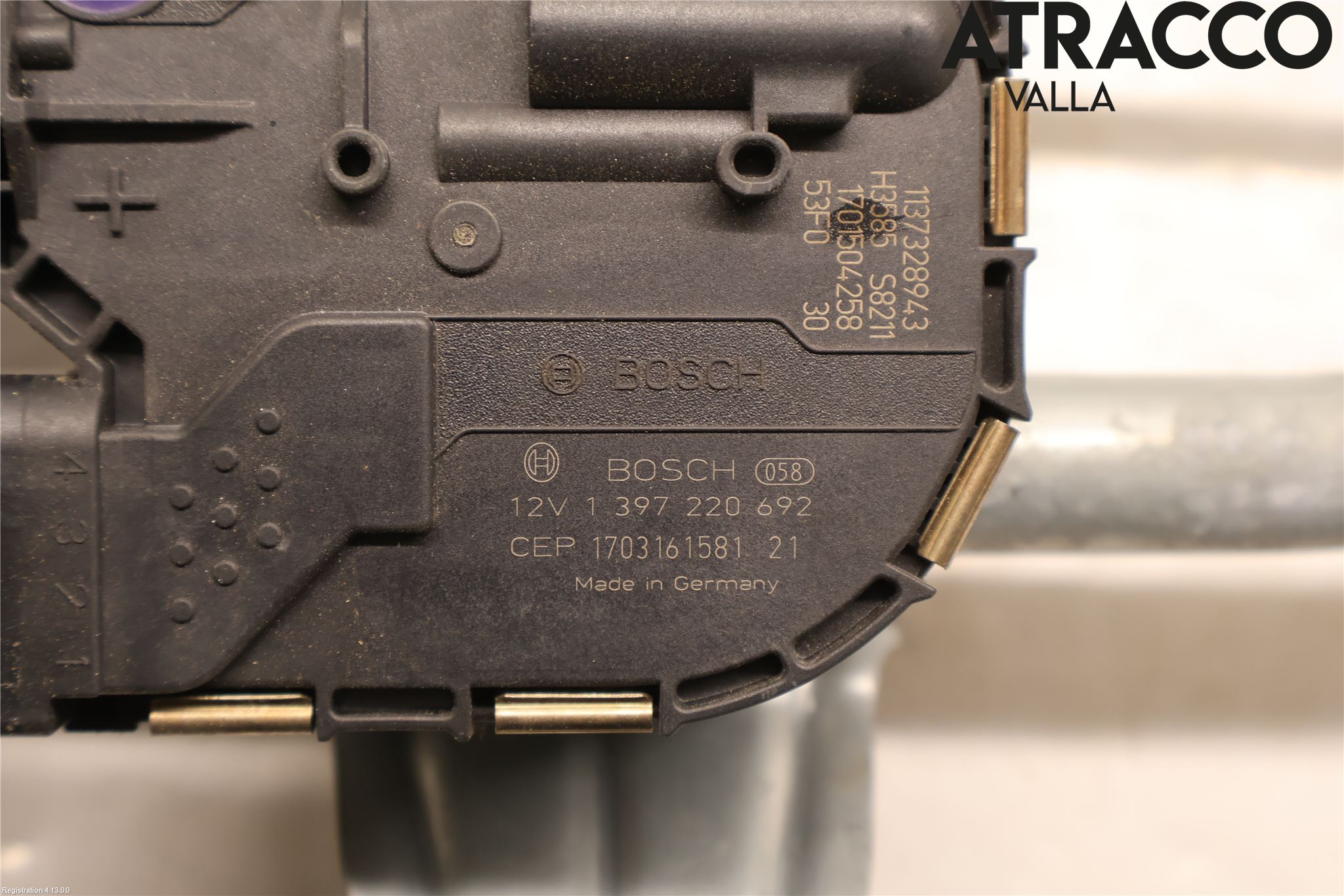Audi A3/S3 8V 13-20 Viskeroverføring Frontrute