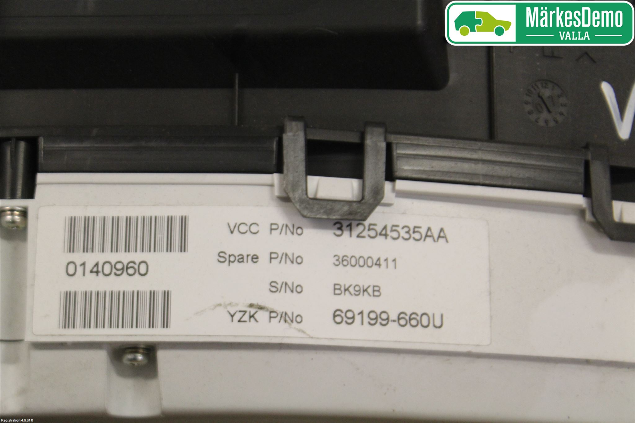 Volvo V70 08-13 Instr Kombinert