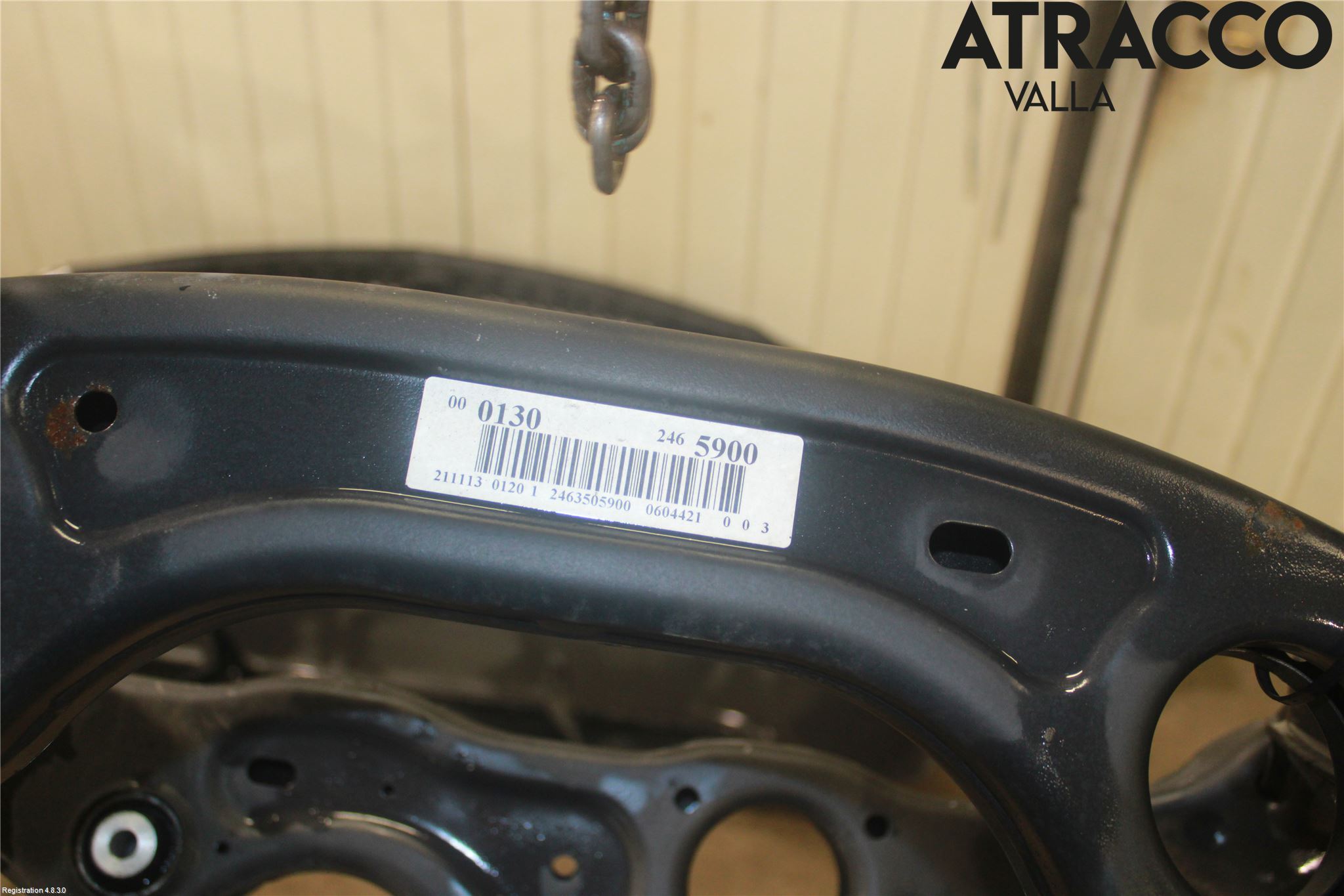 Mercedes-Benz MB A-KLASS (W176) 13-18 Bakaksel Feste Travers-Ramme