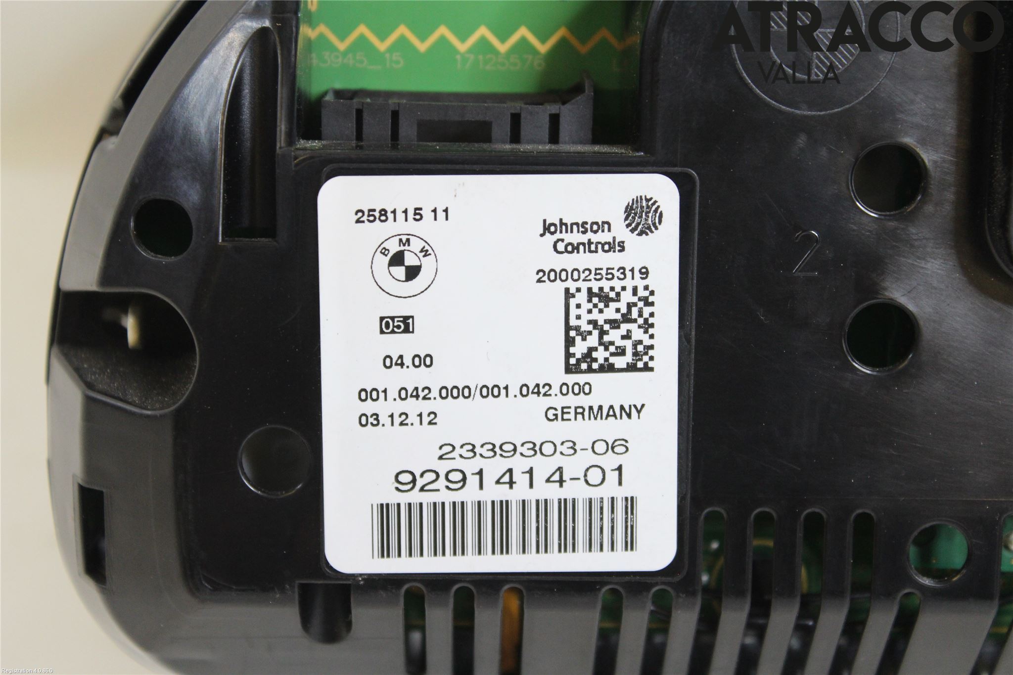 BMW 5 F10/F11/F18 09-17 Instr Kombinert