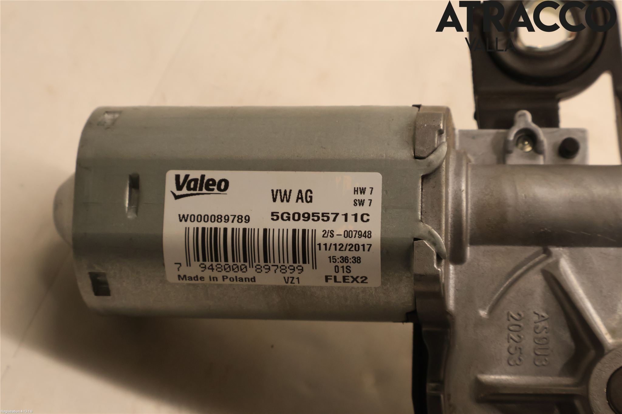 Volkswagen VW GOLF SPORTSVAN 15-20 Viskermotor Bakluke