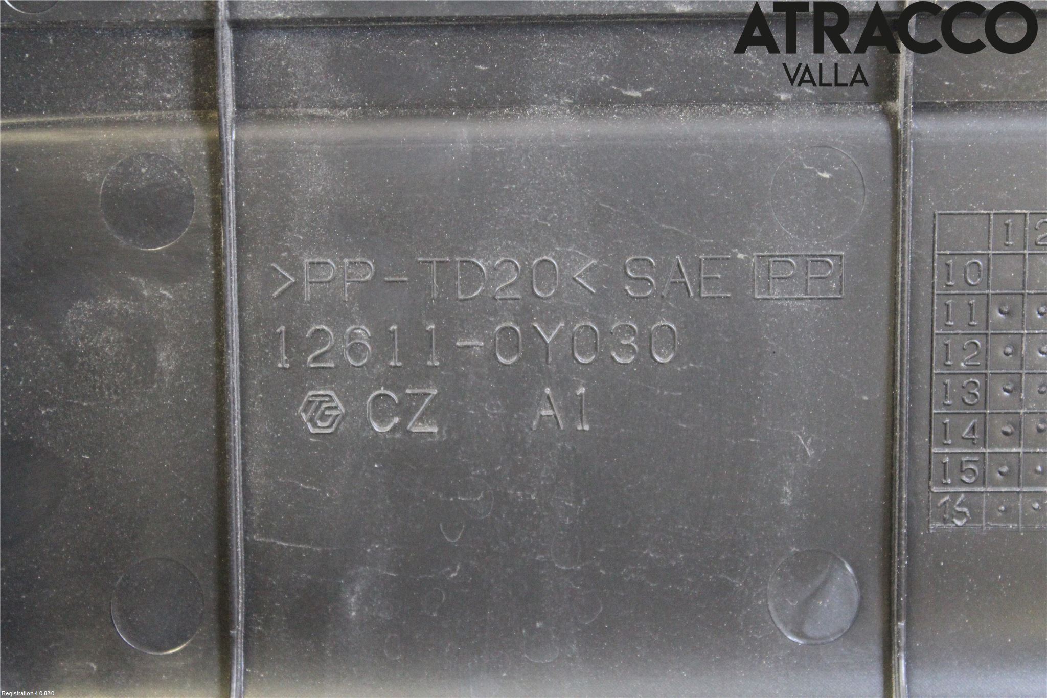 Toyota YARIS XP130 15-20 Motor Deksel Over Motor