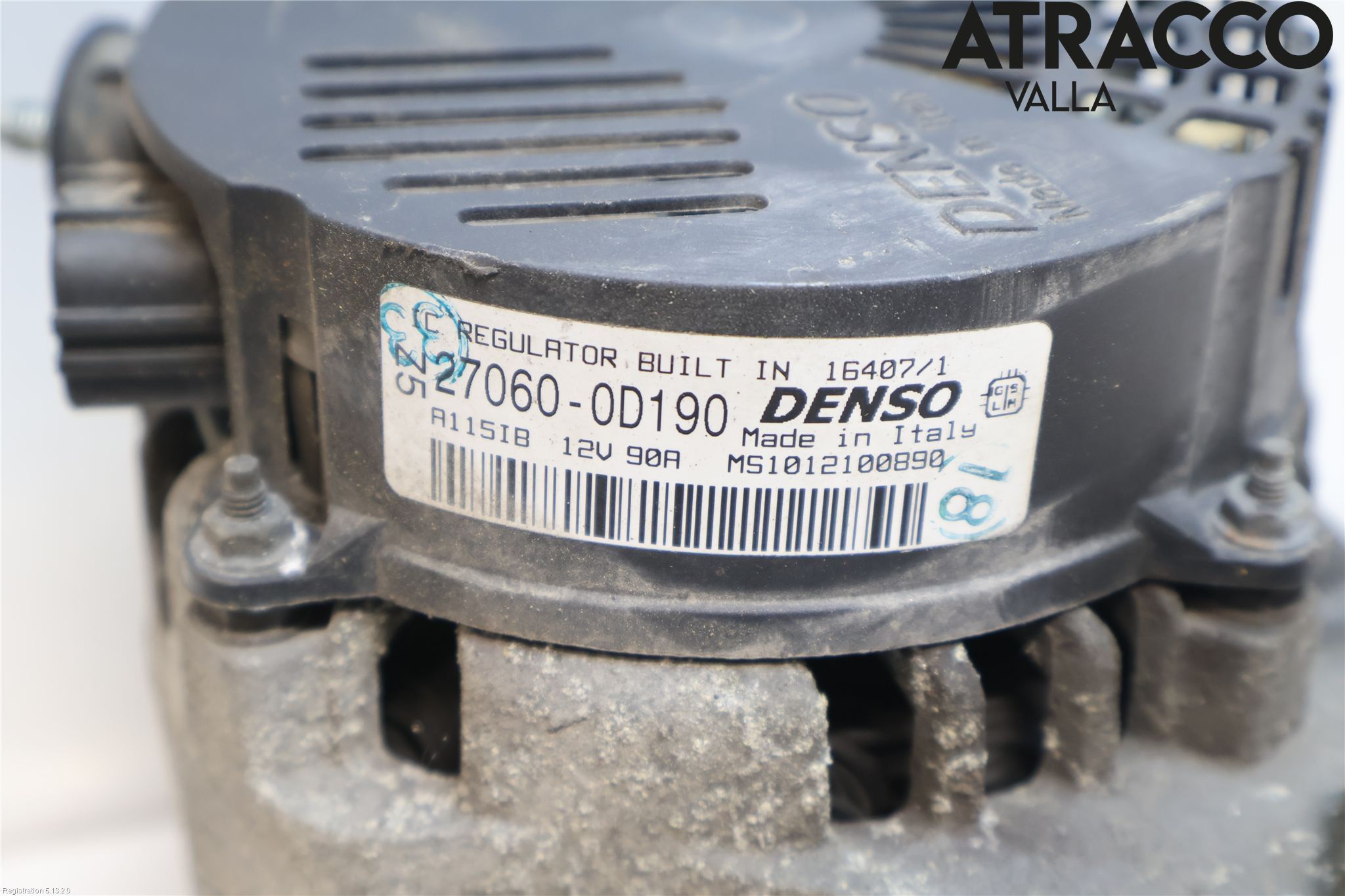 Toyota COROLLA VERSO 08-09 Dynamo