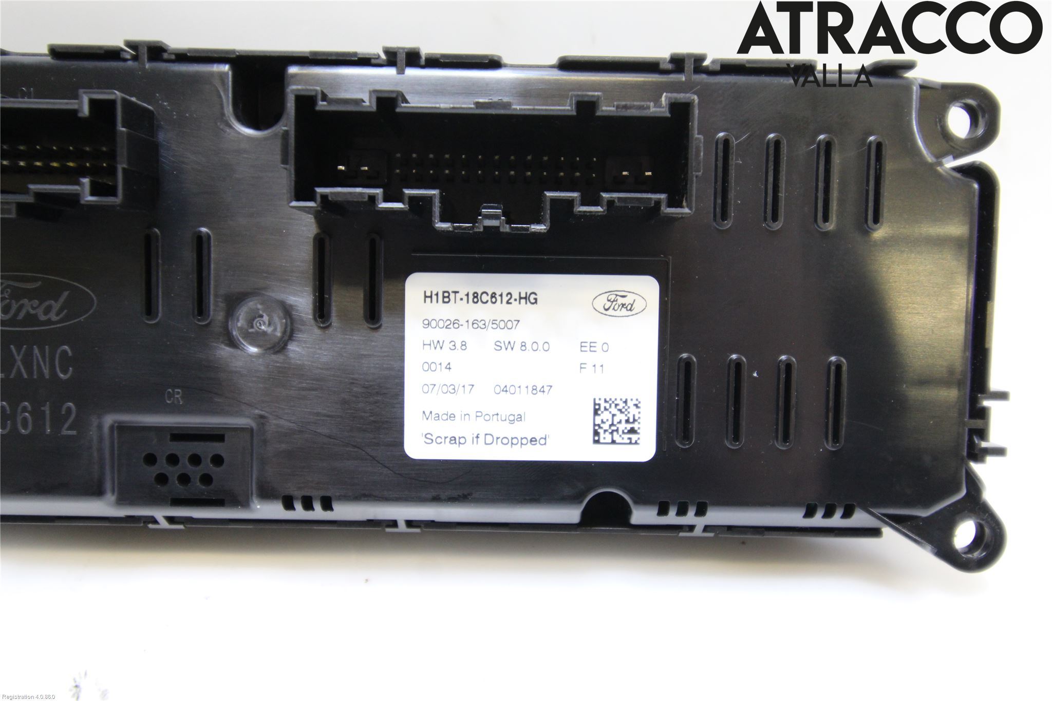 Ford FIESTA (VII) 18-23 Varme Ac Betjening-Display