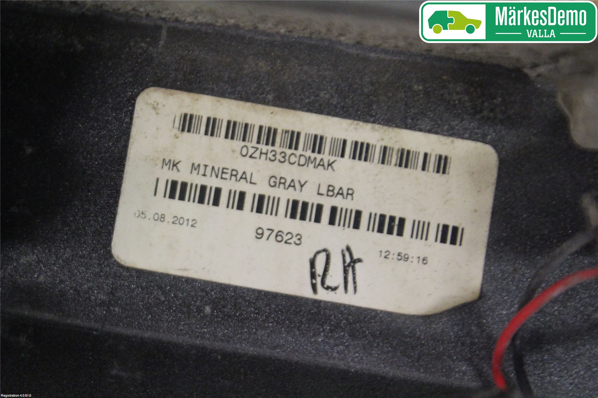 Jeep PATRIOT Bakluke Handtak Ytre