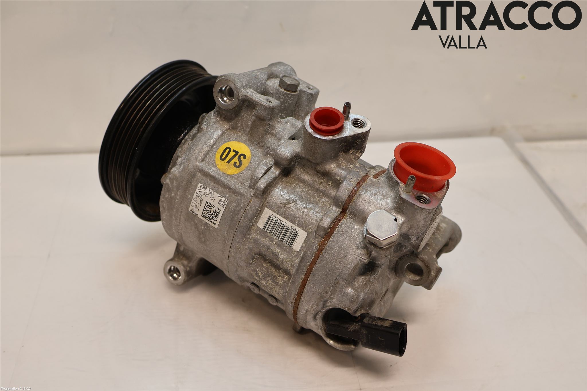 Volkswagen VW GOLF / E-GOLF VII 13-20 Varme Ac Kompressor