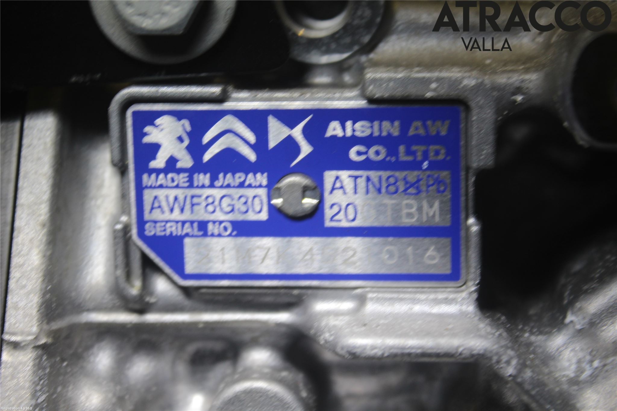 Peugeot 2008/E-2008 20- Gearkasse Automat
