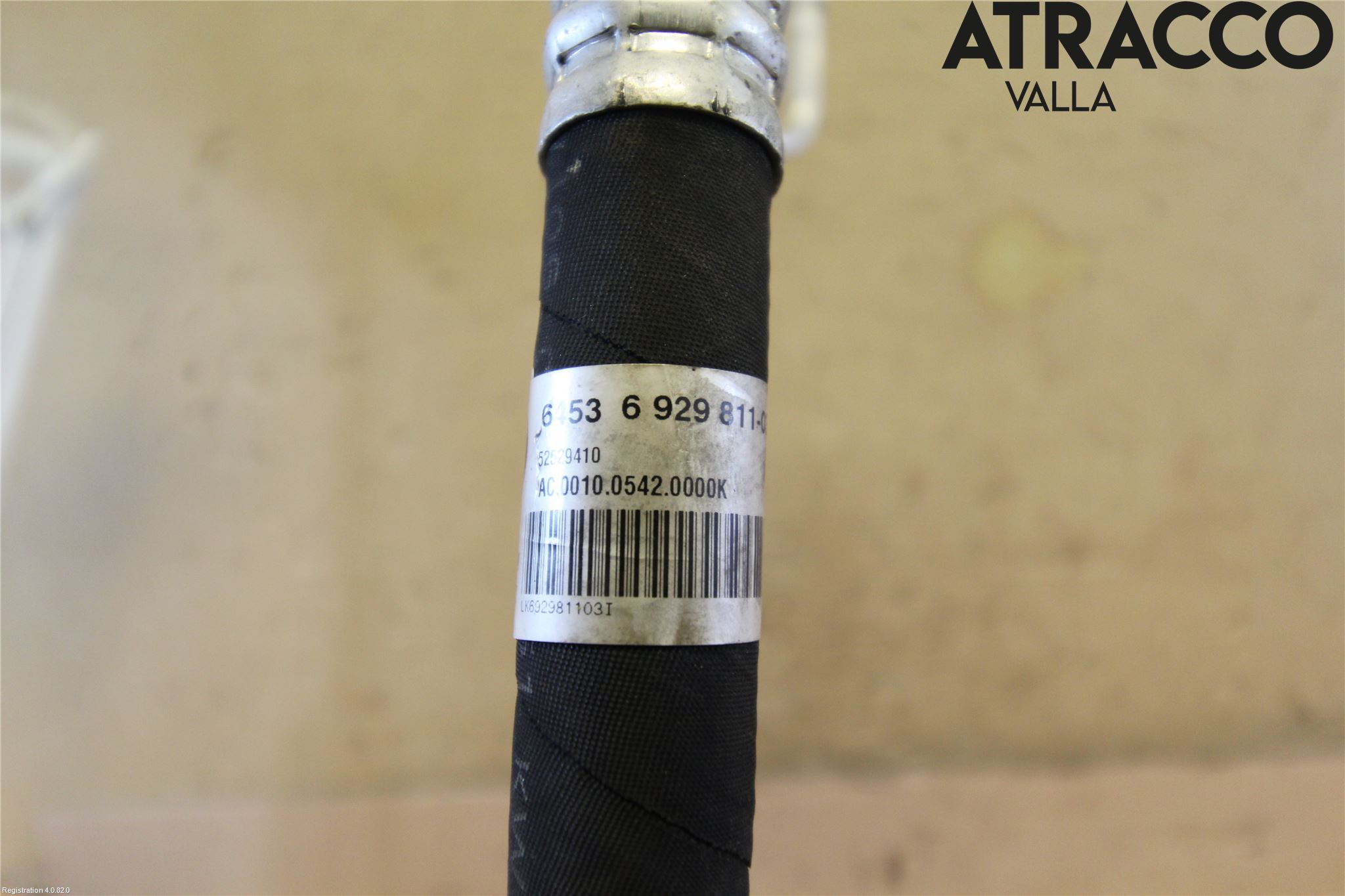 BMW 3 E90/91 SED/TOU 05-12 Varme Ac Slange - Rør