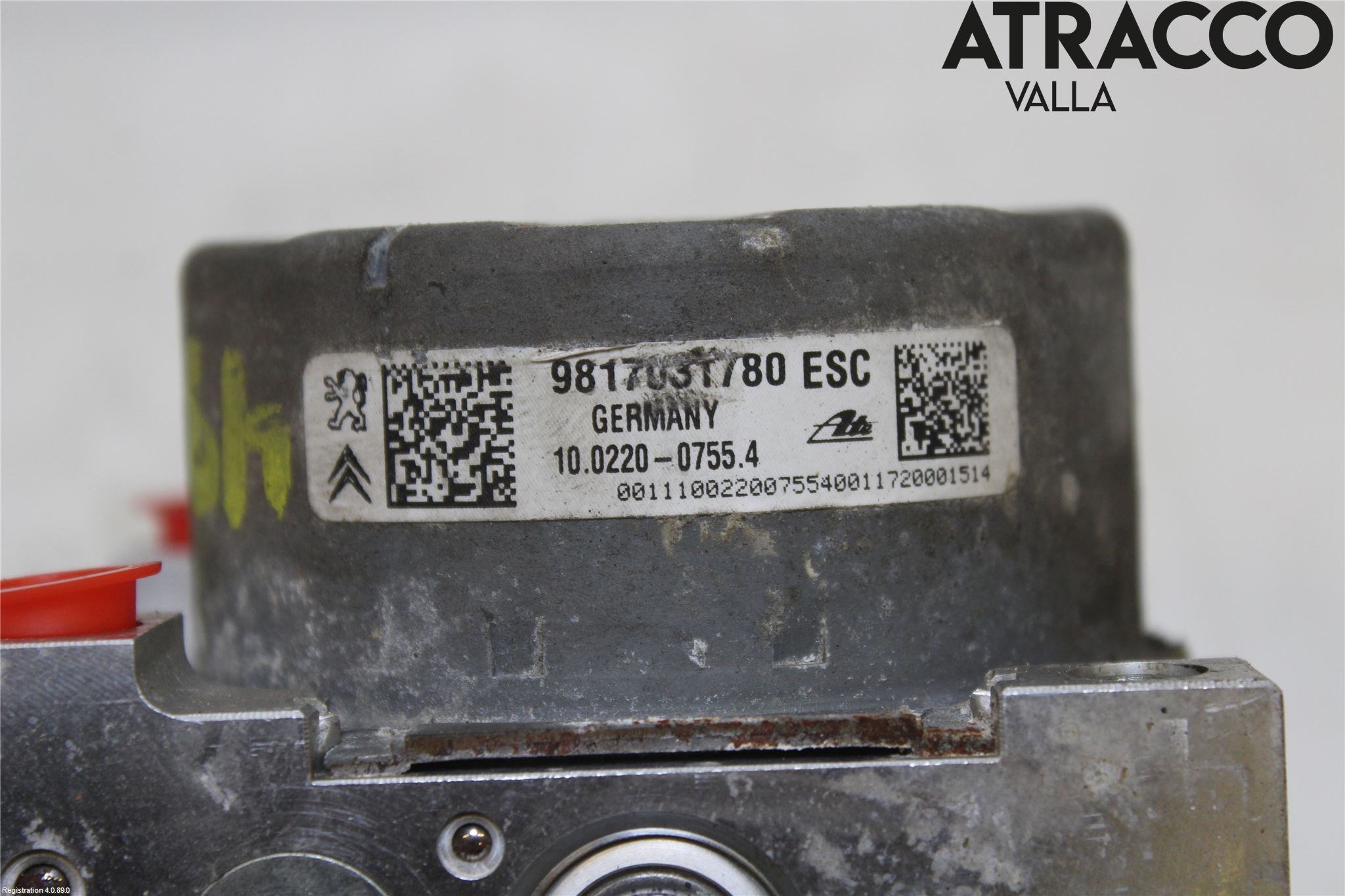 Peugeot PEUGOT 208 16-19 Abs Hydraulikkaggregat