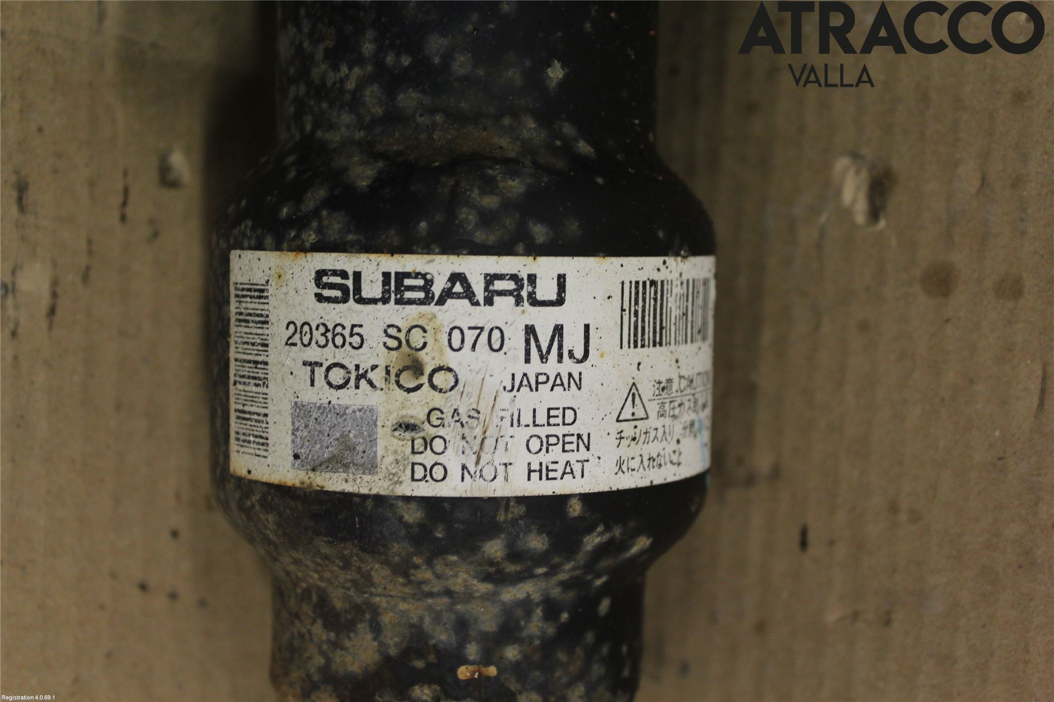 Subaru FORESTER SH  08-13 Fjærbein Bak