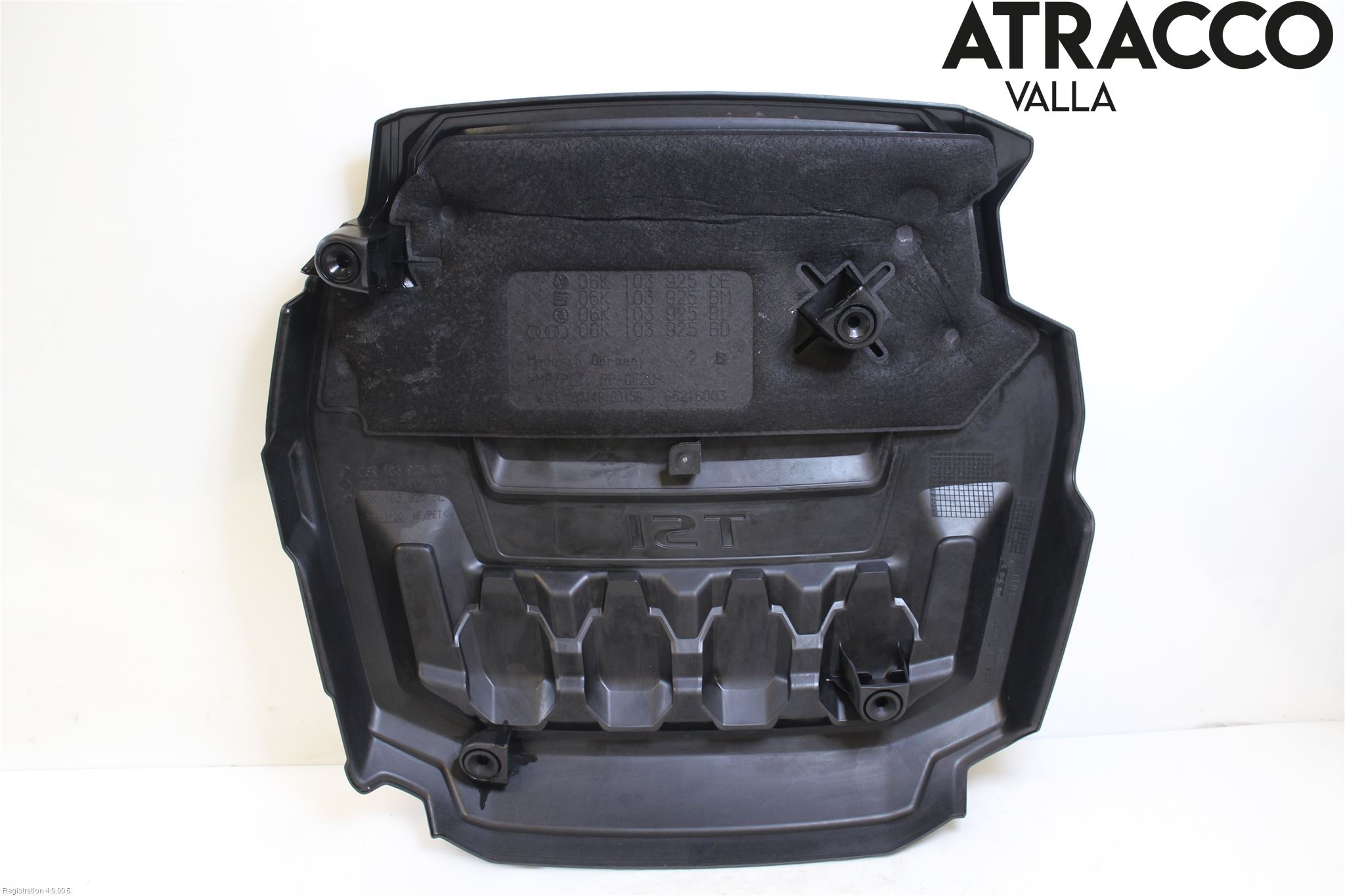 Volkswagen VW TIGUAN 16-24 Motor Deksel Over Motor