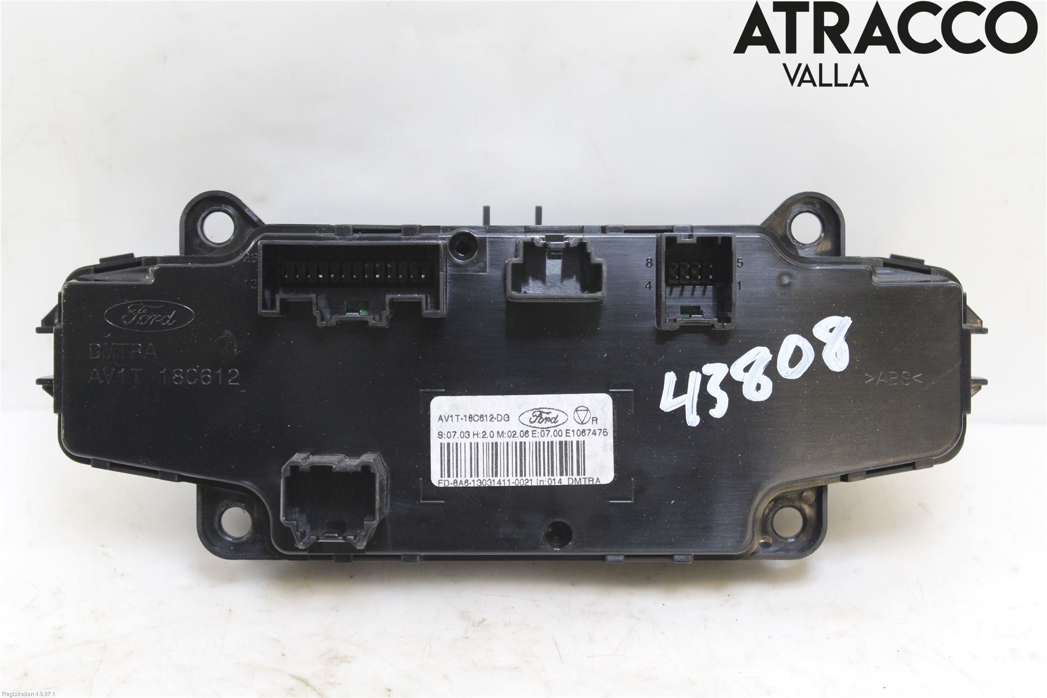 Ford B-MAX 12-17 Varme Ac Betjening-Display