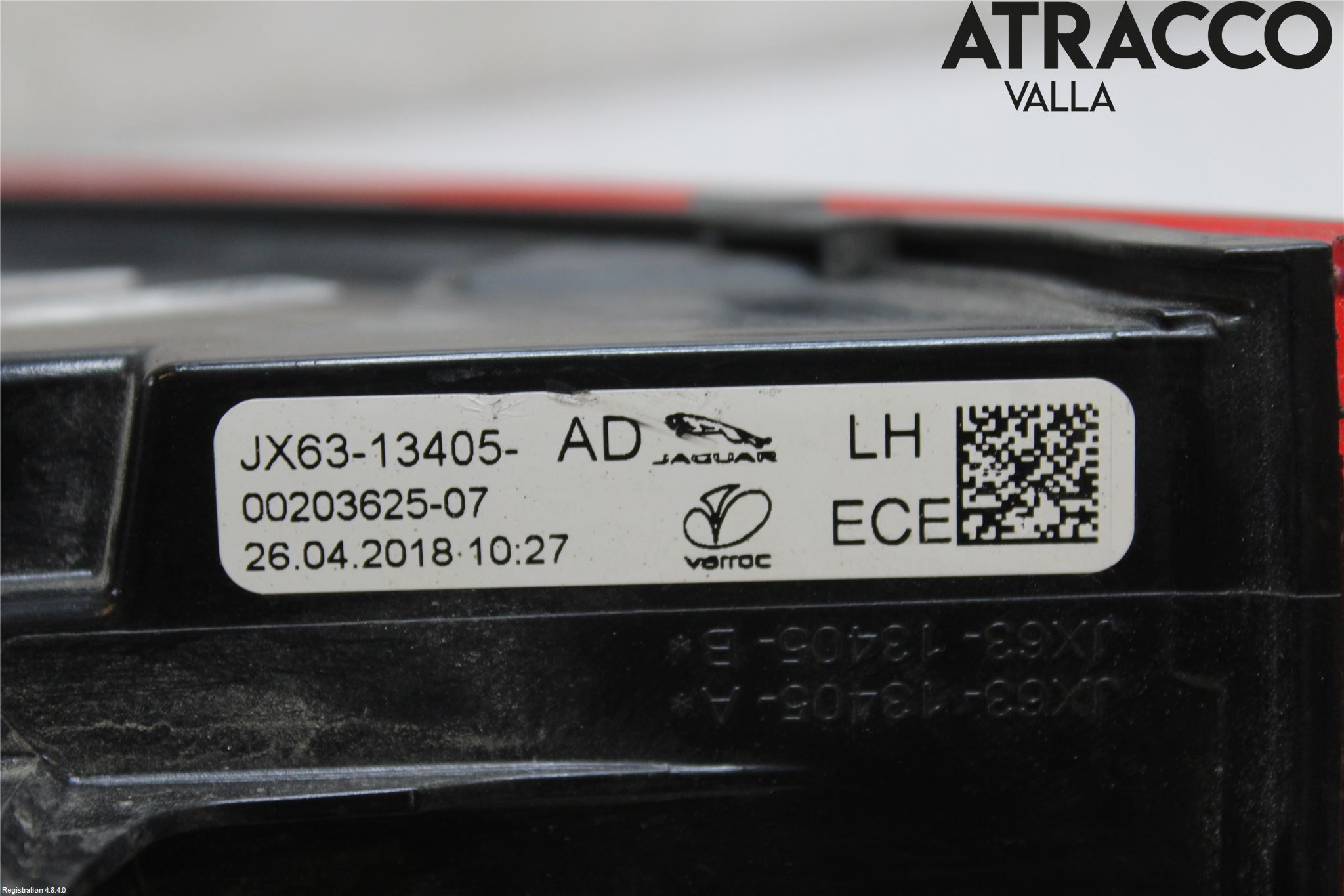 Jaguar XF (X260) 16-24 Baklykt Venstre
