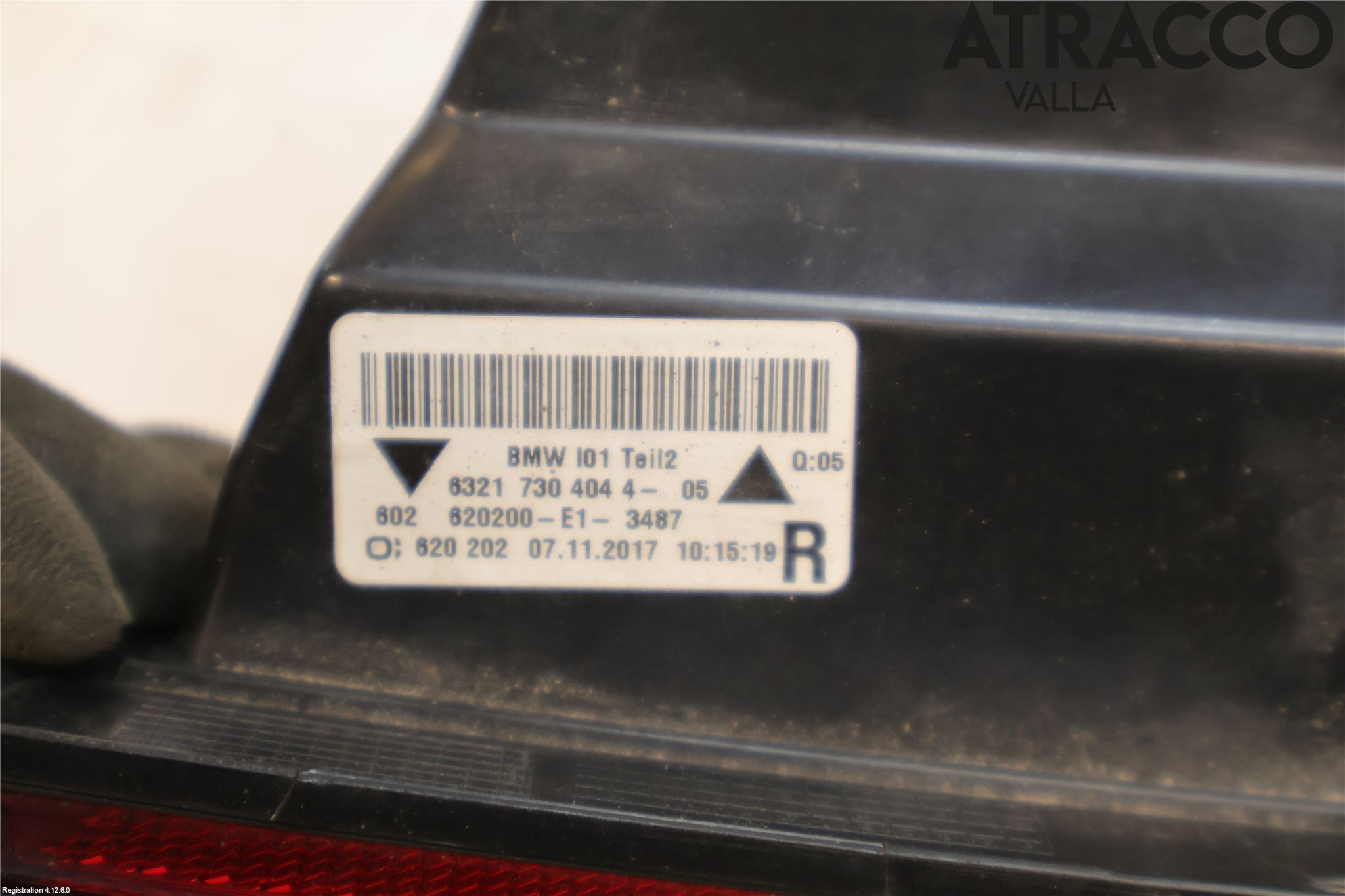BMW i3 I01 13-22 Baklykt Høyre