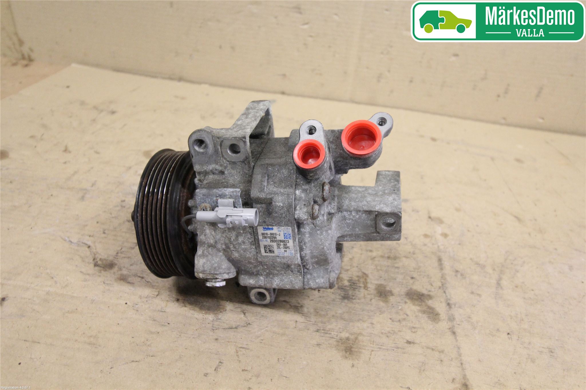 Citroen C1 06-13 Varme Ac Kompressor