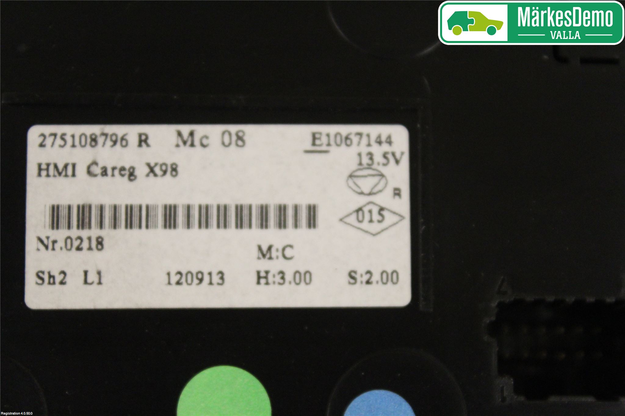Renault CLIO IV 12-16 Varmeapparat Panel(Regulering)