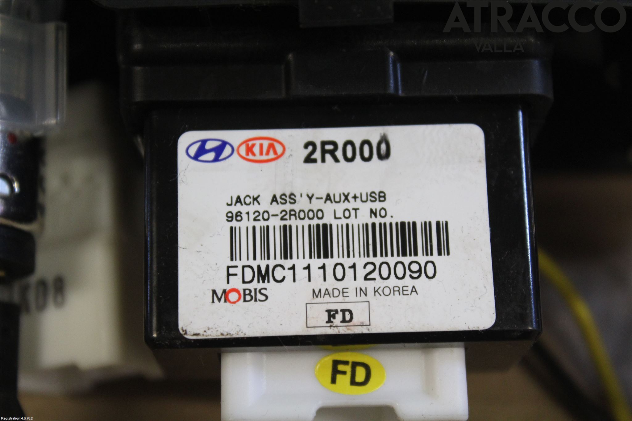 Hyundai i30 FD 07-12 Innr Sigarett Tenner