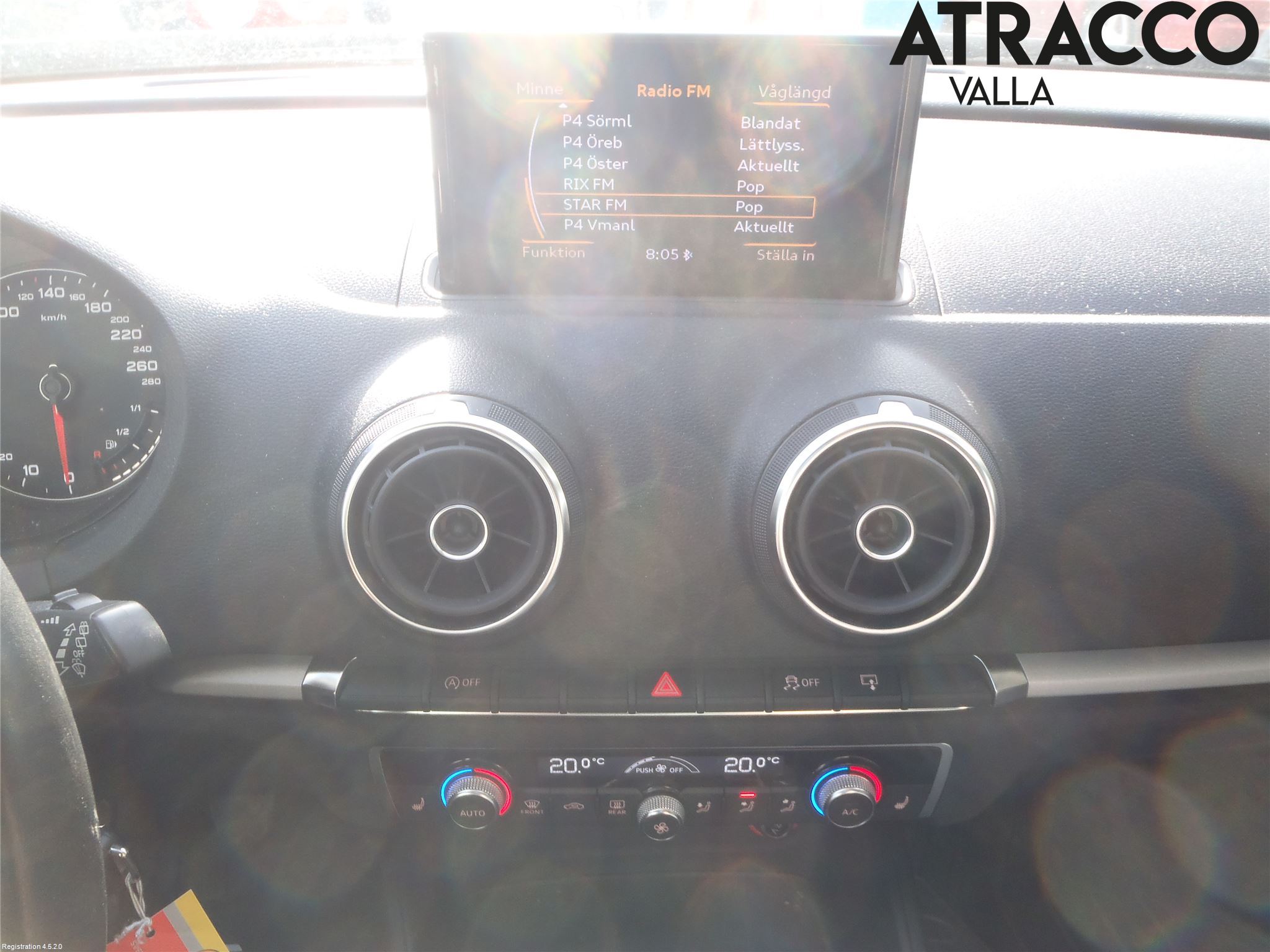 Audi A3/S3 05-13 Varme Ac Betjening-Display