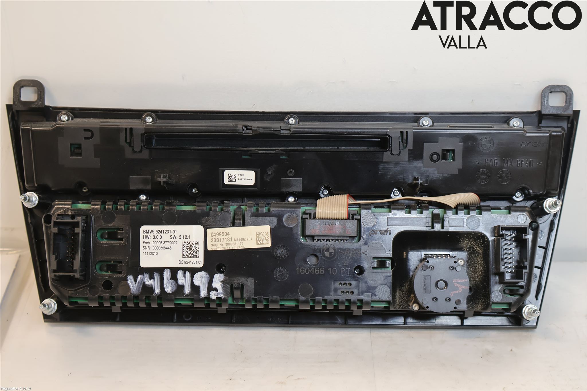 BMW 7 F01/02/03/04 09-15 Varme Ac Betjening-Display