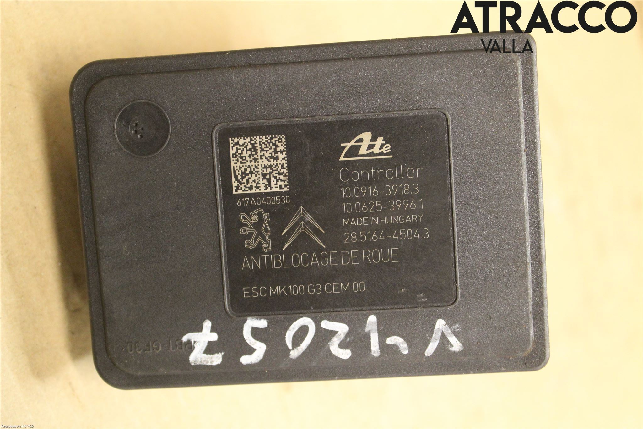 Peugeot 2008 13-20 Abs Hydraulikkaggregat