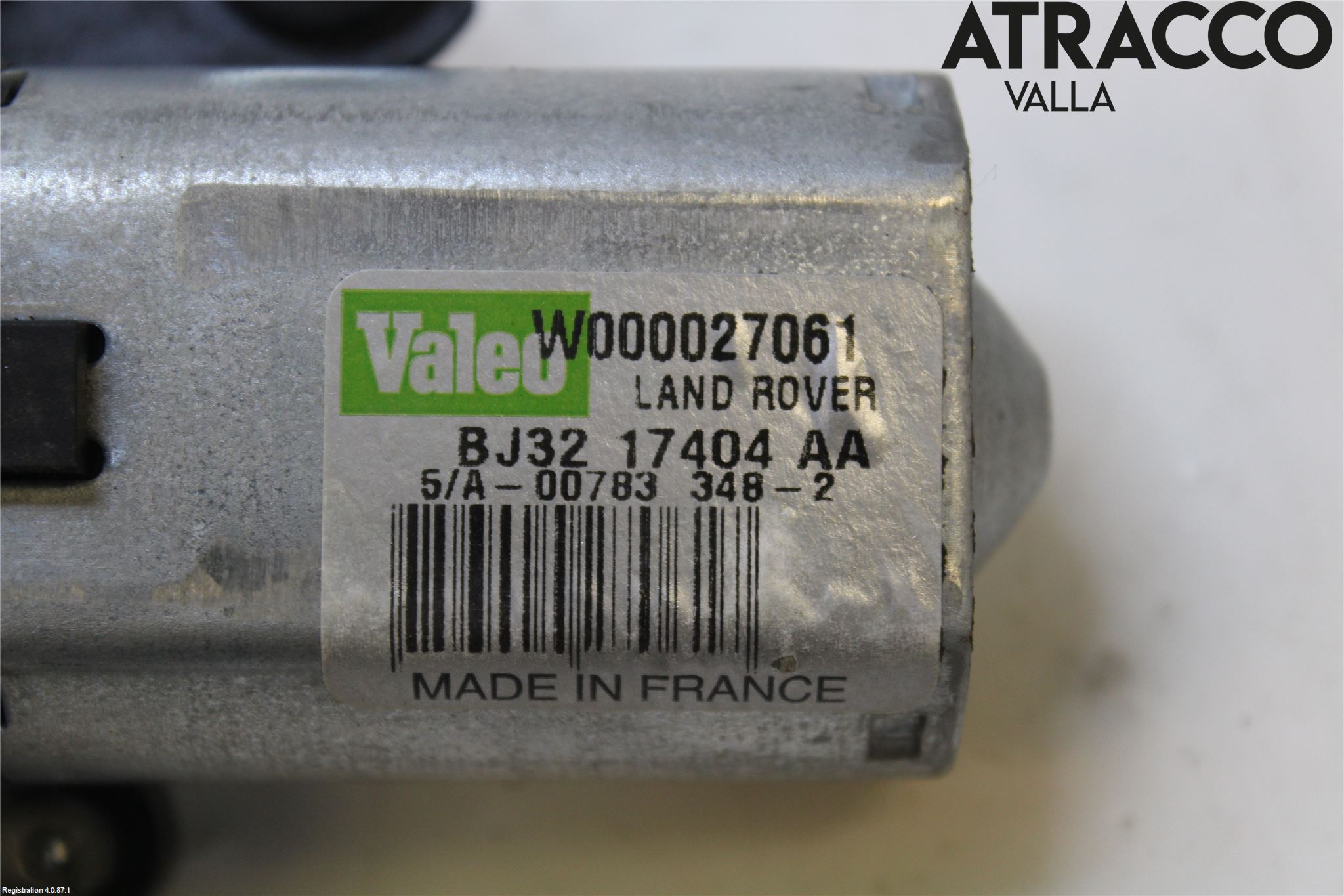 Landrover LAND ROVER RANGE ROVER EVOQUE (L538) 11-18 Viskermotor Bakluke